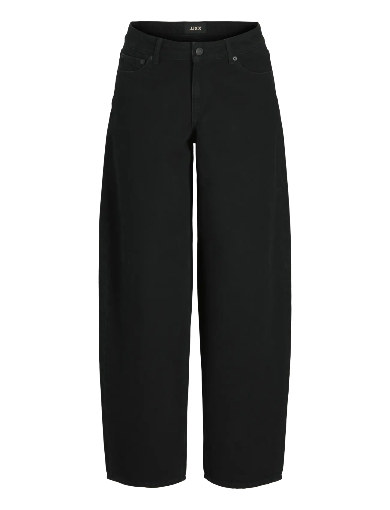 JJXX JXFUJI BARREL MW R351 DNM LN - Kvinder - BLACK DENIM / black