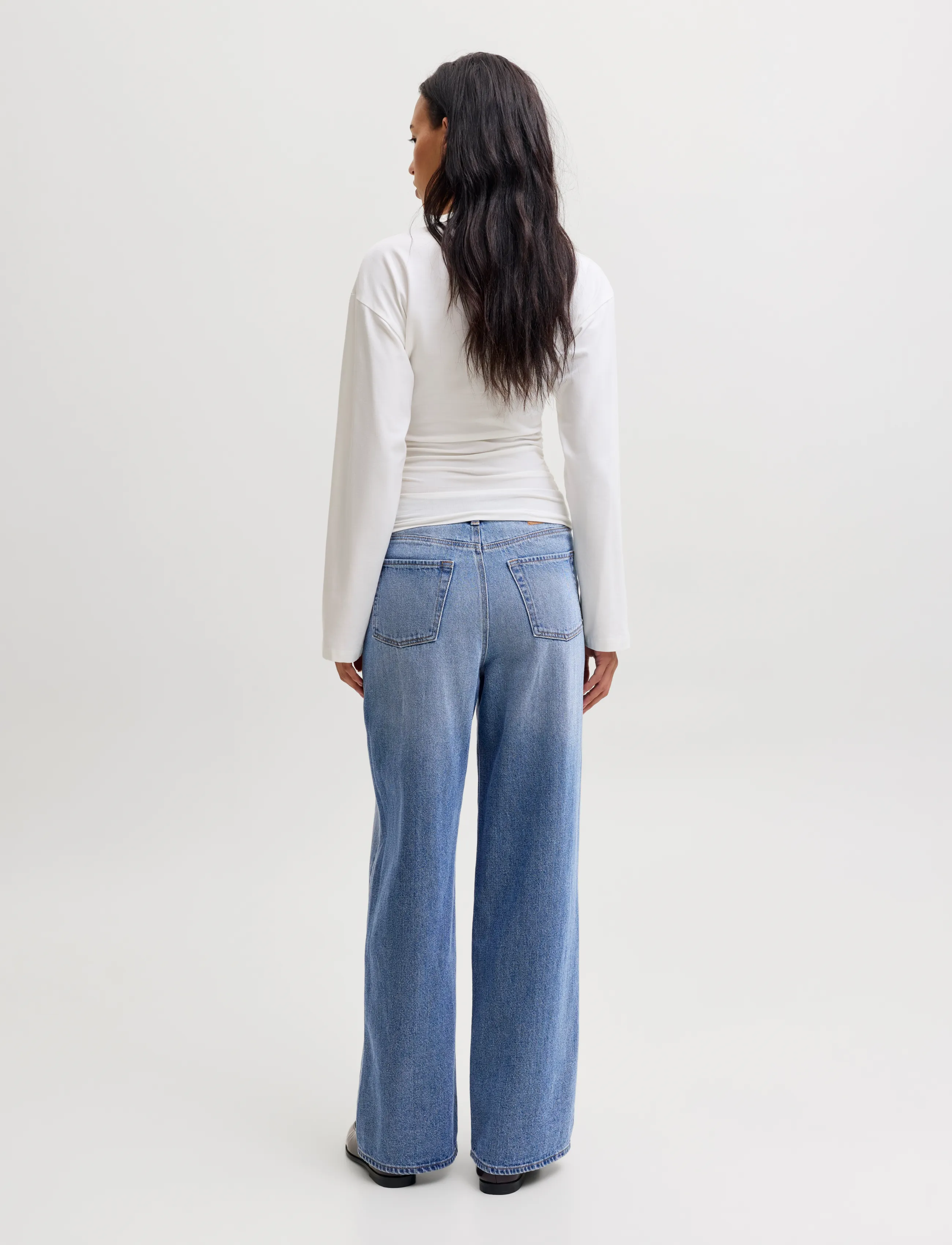 JJXX - JXTOKYO WIDE HW R354 DNM NOOS - vida jeans - medium blue denim - 3