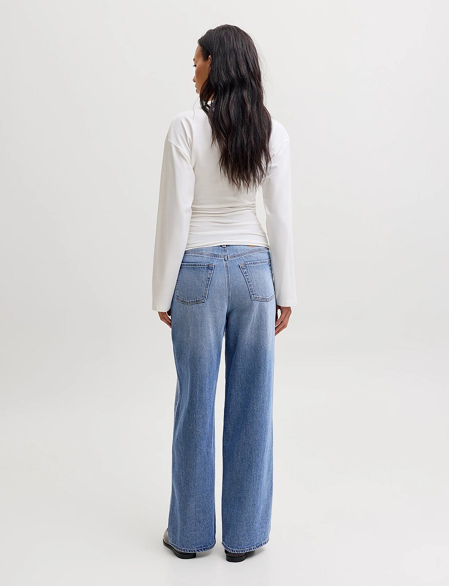 JJXX - JXTOKYO WIDE HW R354 DNM NOOS - vida jeans - medium blue denim - 3