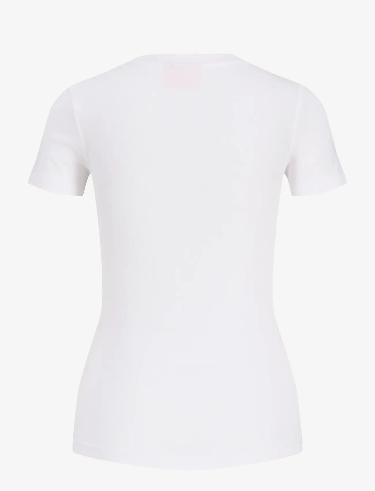 JJXX - JXGIGI STR SS VNECK TEE JRS SN - t-shirts - bright white - 2
