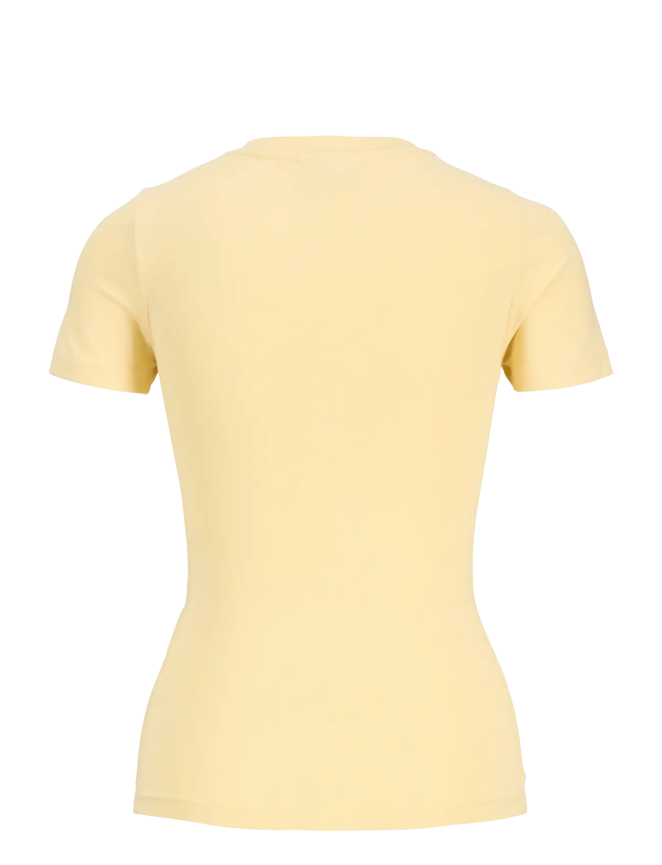 JJXX - JXGIGI STR SS VNECK TEE JRS SN - t-shirts - sunlight - 2