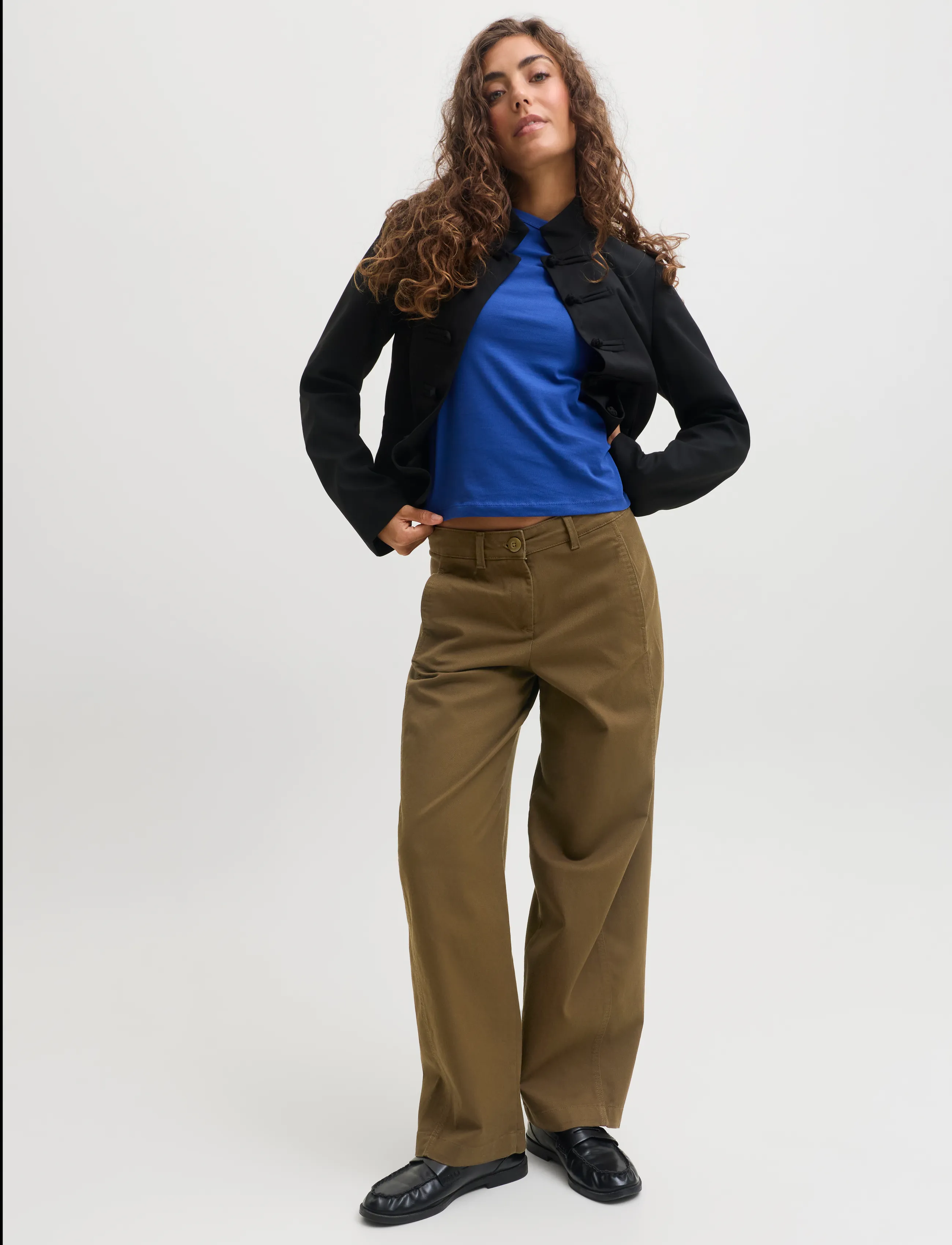 JJXX - JXHAZEL KIRA BARREL MW PANTS PNT NOOS - beech - 5