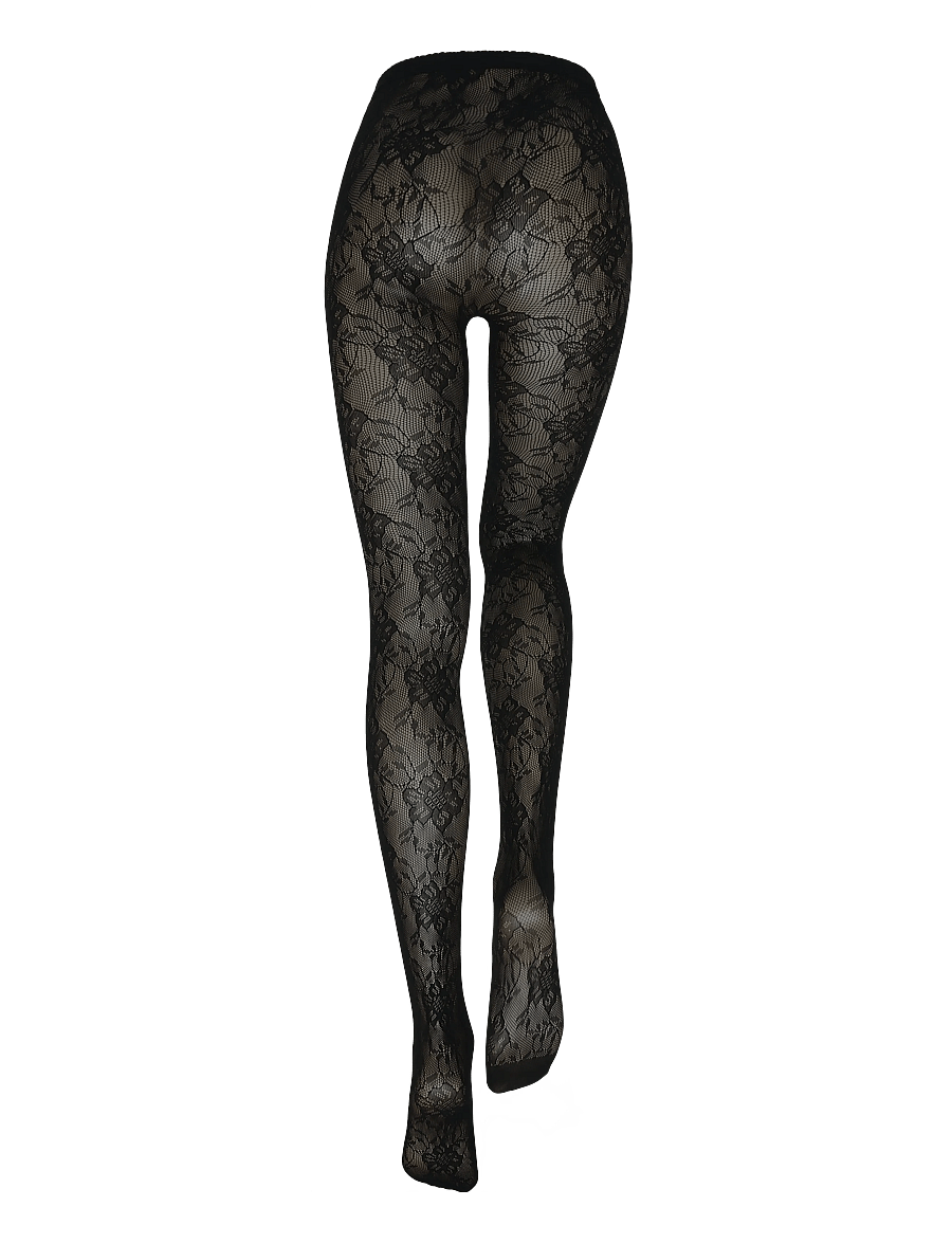 JJXX - JXTILLY LACE FLOWER TIGHT ACC LN - special occasions - black - 2