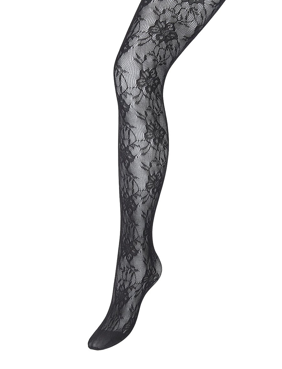 JJXX - JXTILLY LACE FLOWER TIGHT ACC LN - special occasions - black - 0