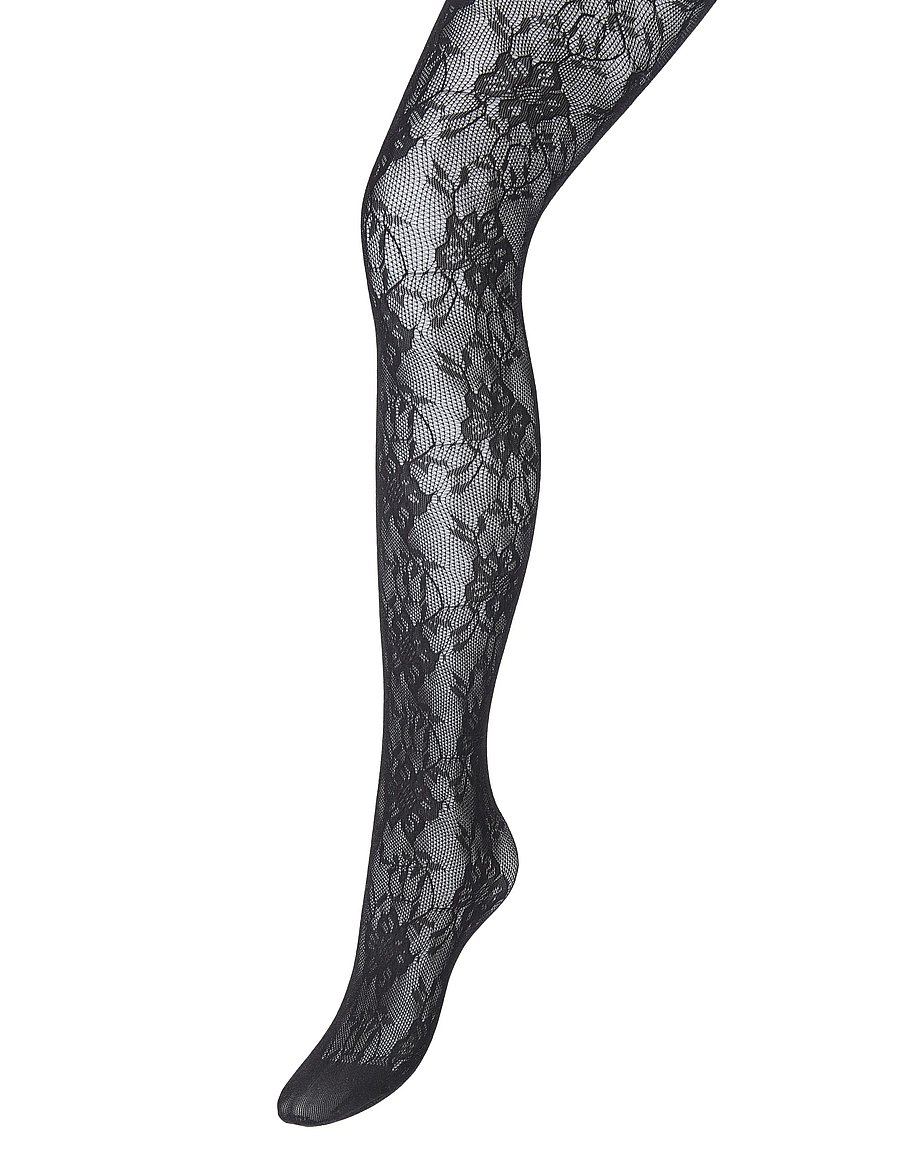 JJXX - JXTILLY LACE FLOWER TIGHT ACC LN - special occasions - black - 4