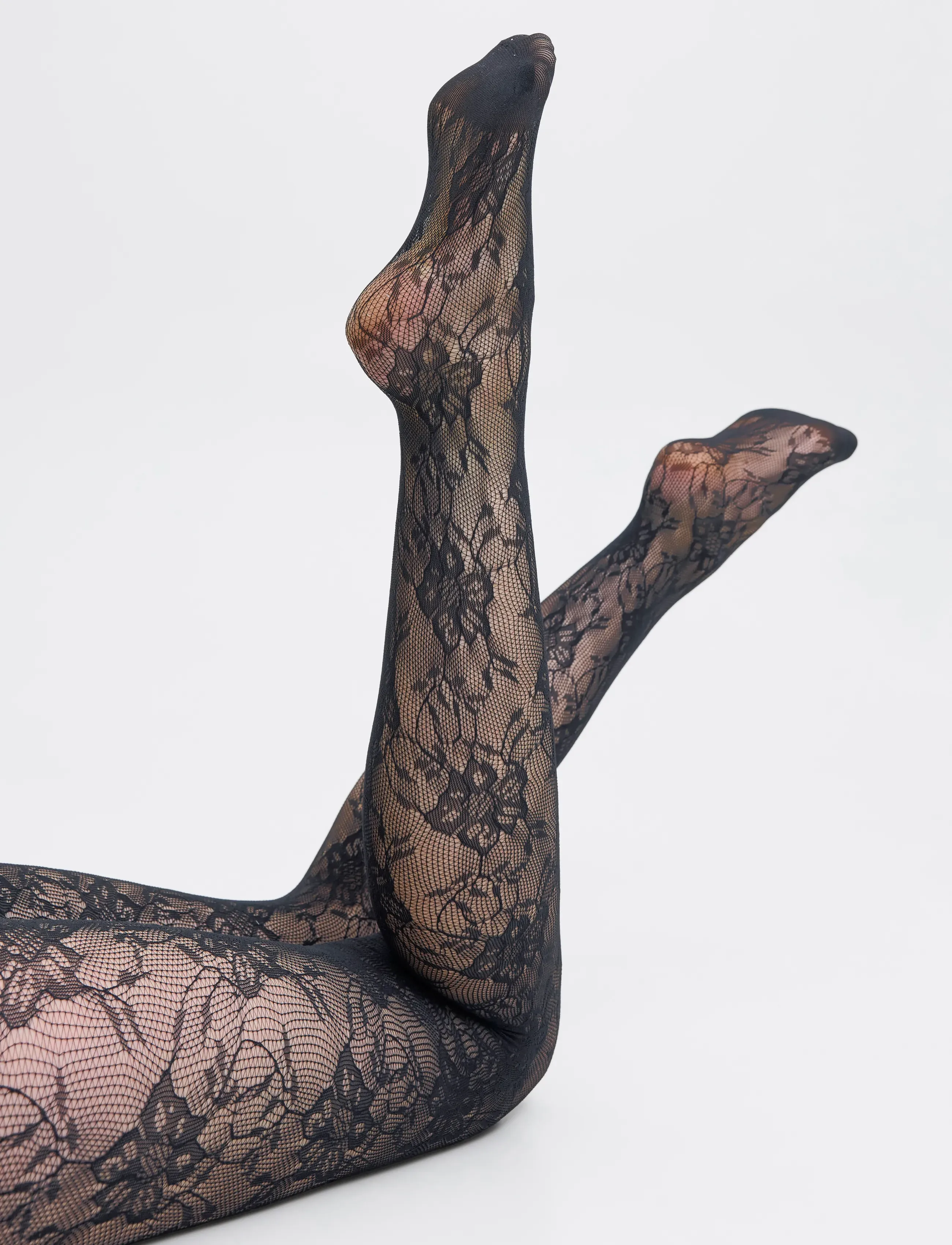 JJXX - JXTILLY LACE FLOWER TIGHT ACC LN - special occasions - black - 5