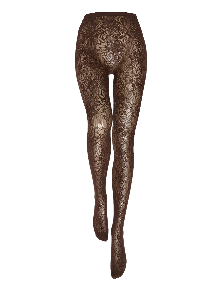 JJXX - JXTILLY LACE FLOWER TIGHT ACC LN - speciella tillfällen - carafe - 1