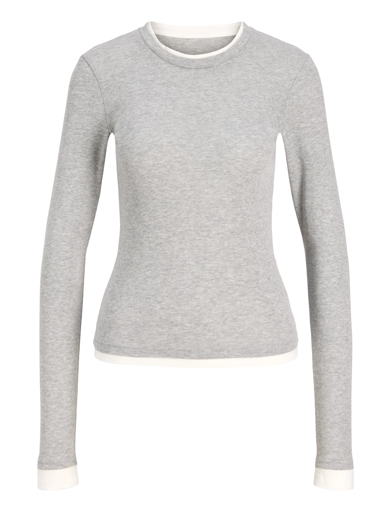 LIGHT GREY MELANGE