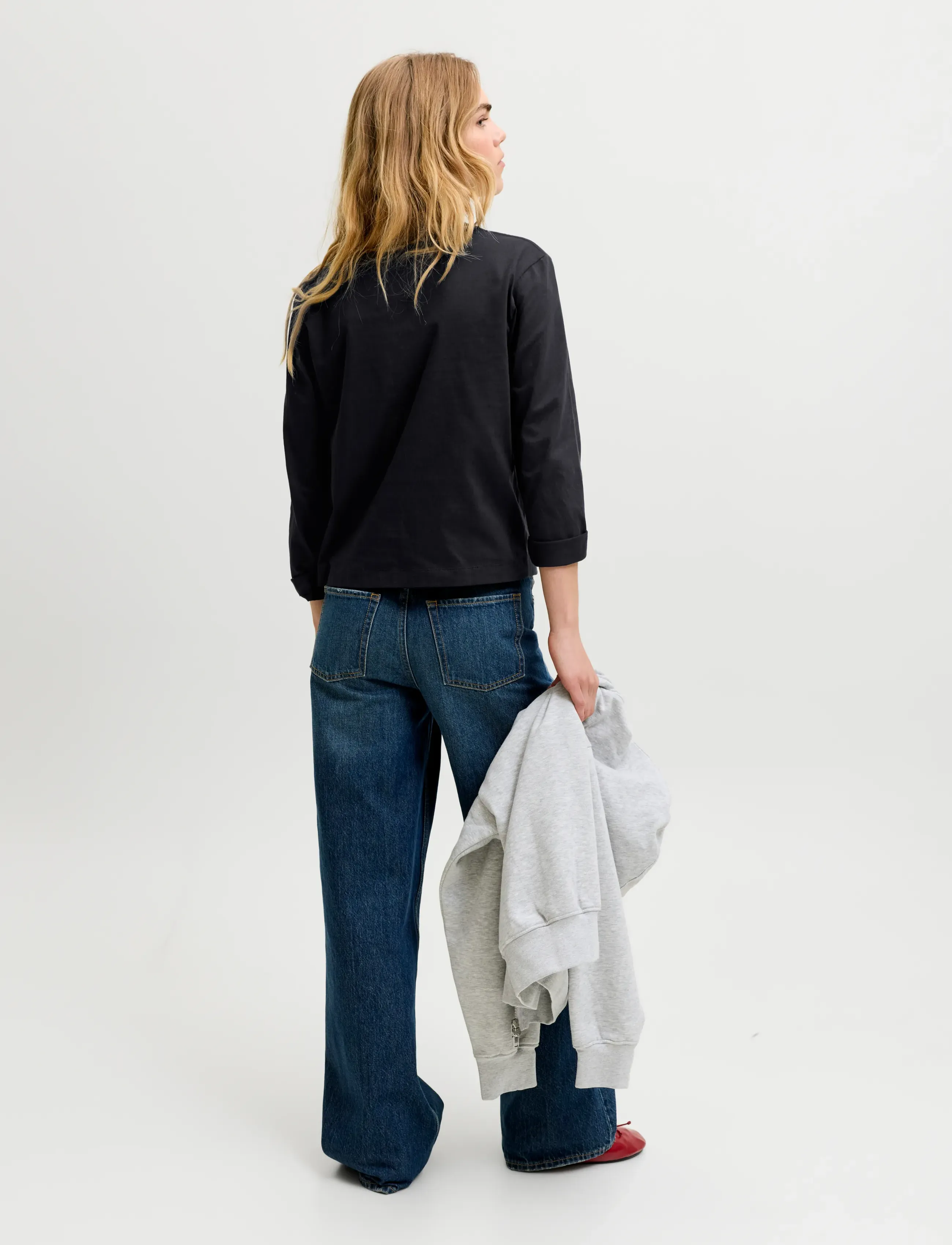 JJXX - JXSOPHIA BOXY LS TEE JRS NOOS - black - 3