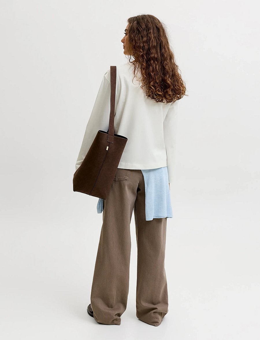 JJXX - JXSOPHIA BOXY LS TEE JRS NOOS - langærmede toppe - cloud dancer - 3