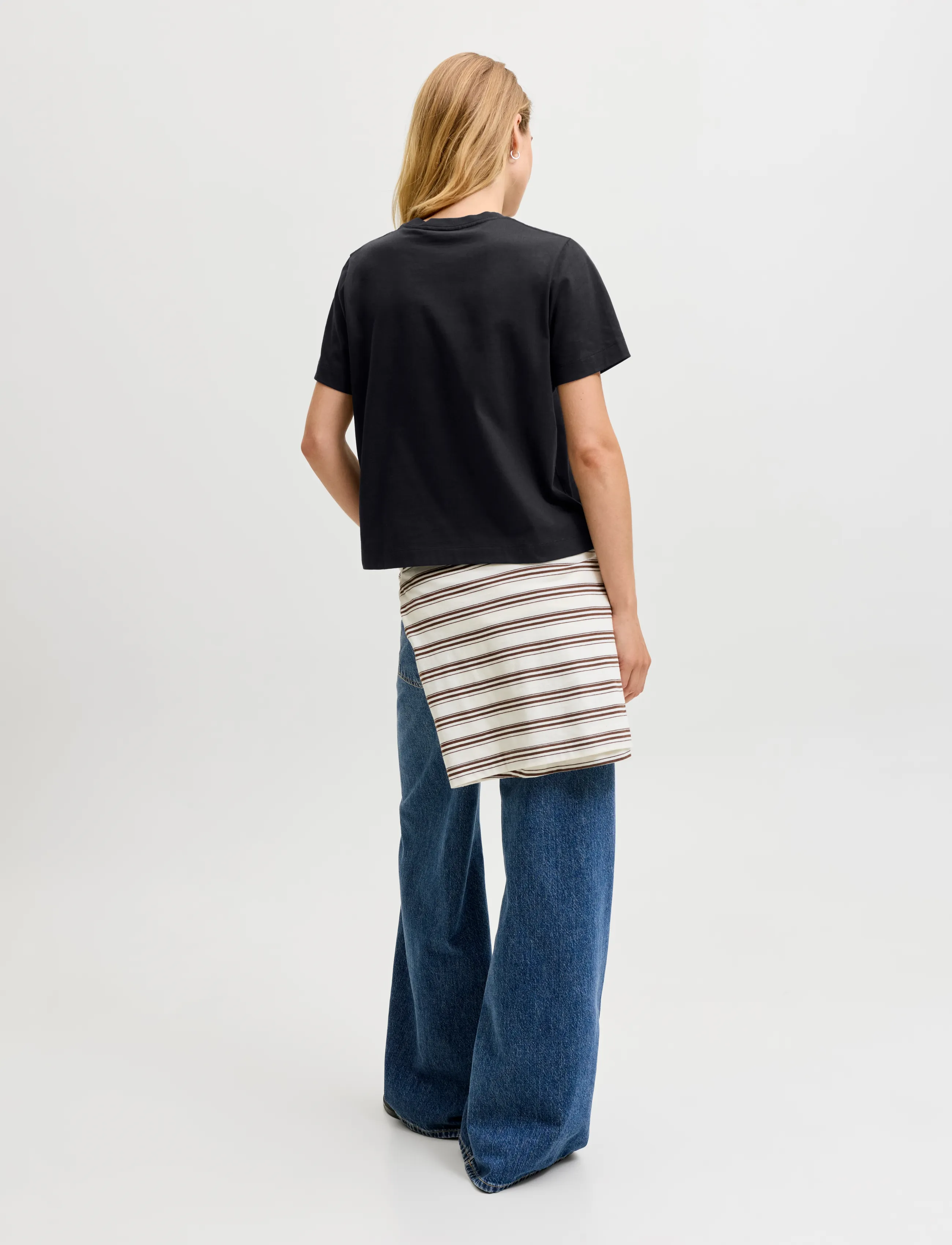 JJXX - JXSOPHIA BOXY SS TEE JRS NOOS - t-shirts - black - 3
