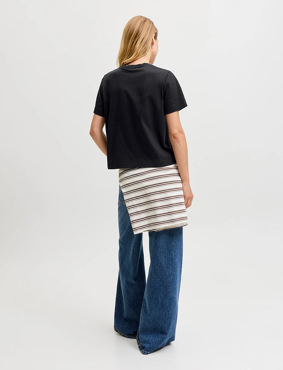 JJXX - JXSOPHIA BOXY SS TEE JRS NOOS - t-shirts - black - 3