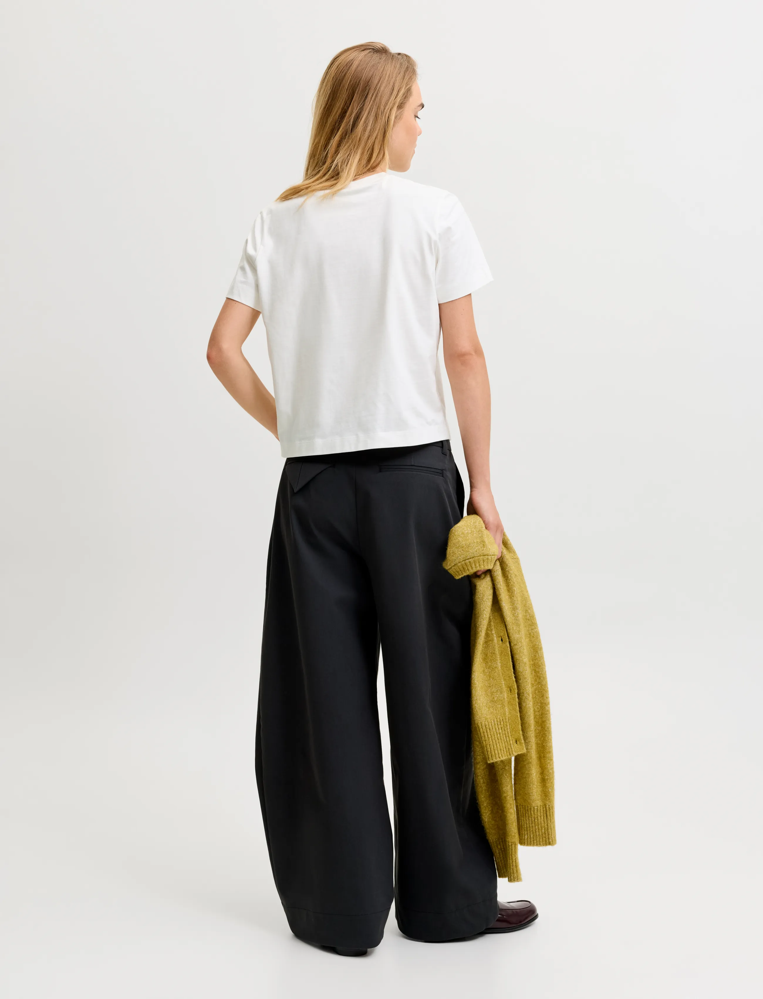 JJXX - JXSOPHIA BOXY SS TEE JRS NOOS - t-särgid - cloud dancer - 3