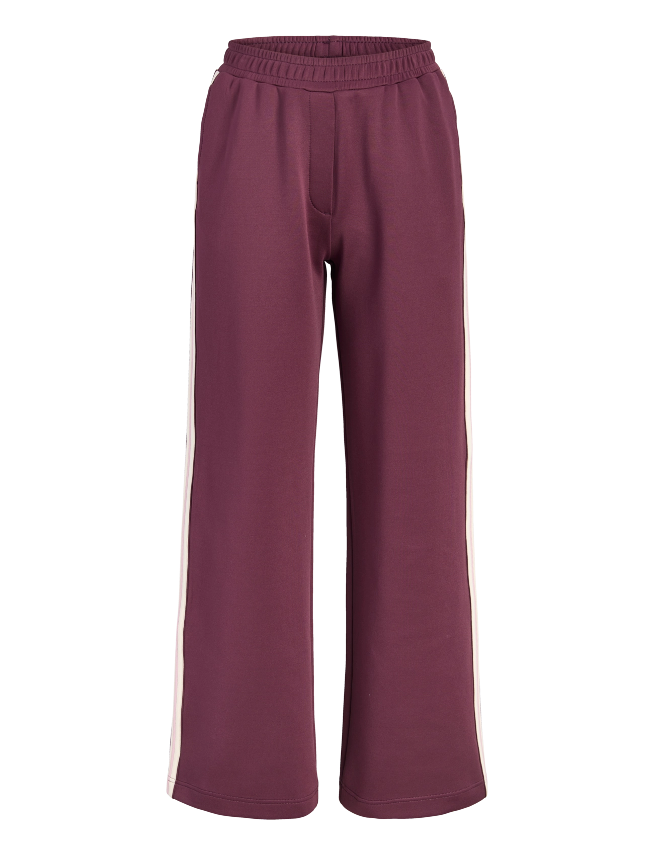 JJXX JXSKY ESME WIDE MW PANTS PNT - JJXX - WINETASTING / burgundy