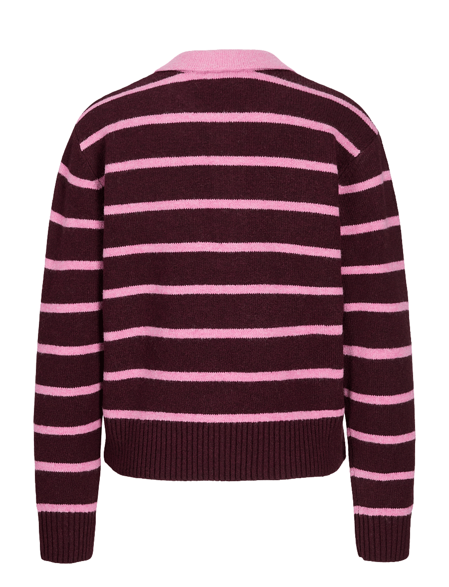 JJXX - JXRUBY POLO NECK KNIT SN - orchid smoke - 2