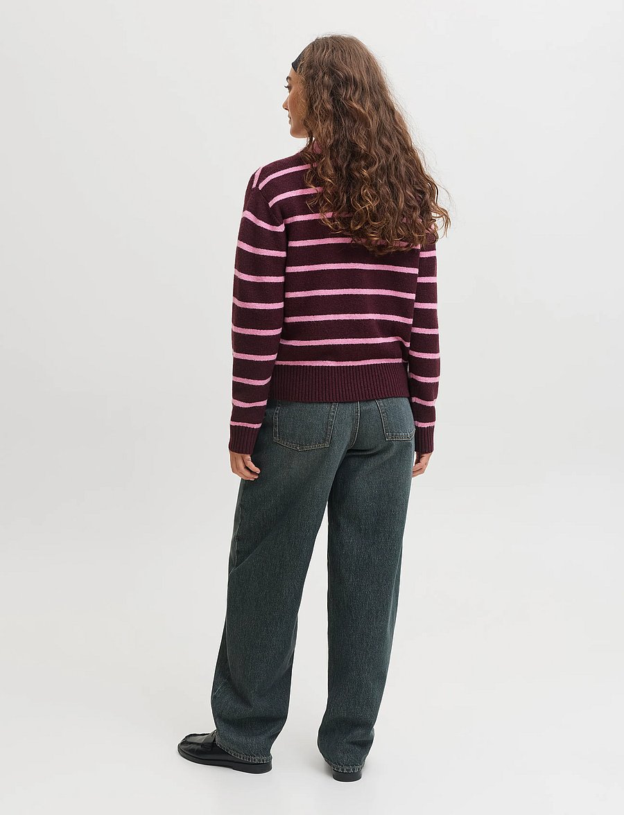 JJXX - JXRUBY POLO NECK KNIT SN - orchid smoke - 3