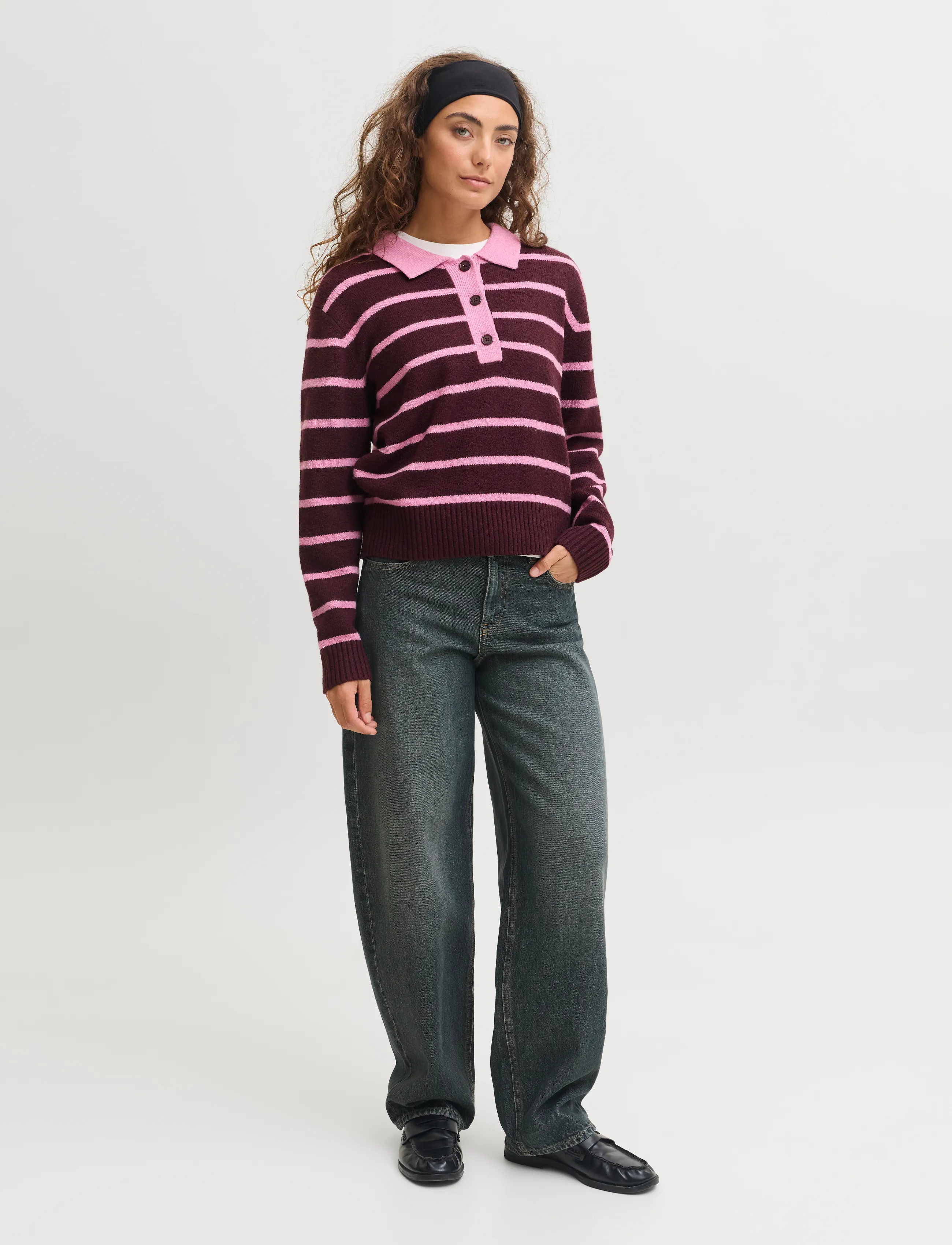 JJXX - JXRUBY POLO NECK KNIT SN - orchid smoke - 4