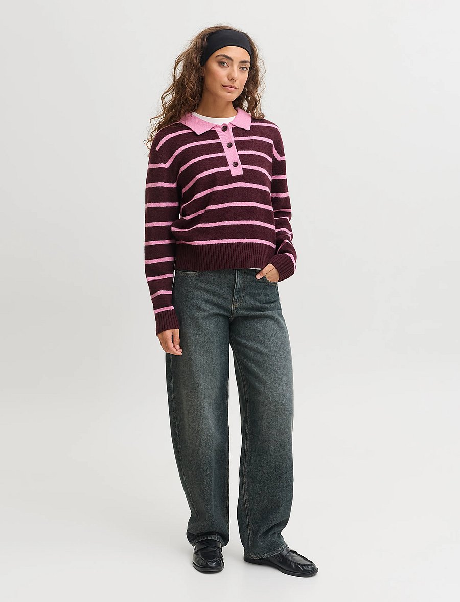 JJXX - JXRUBY POLO NECK KNIT SN - orchid smoke - 4