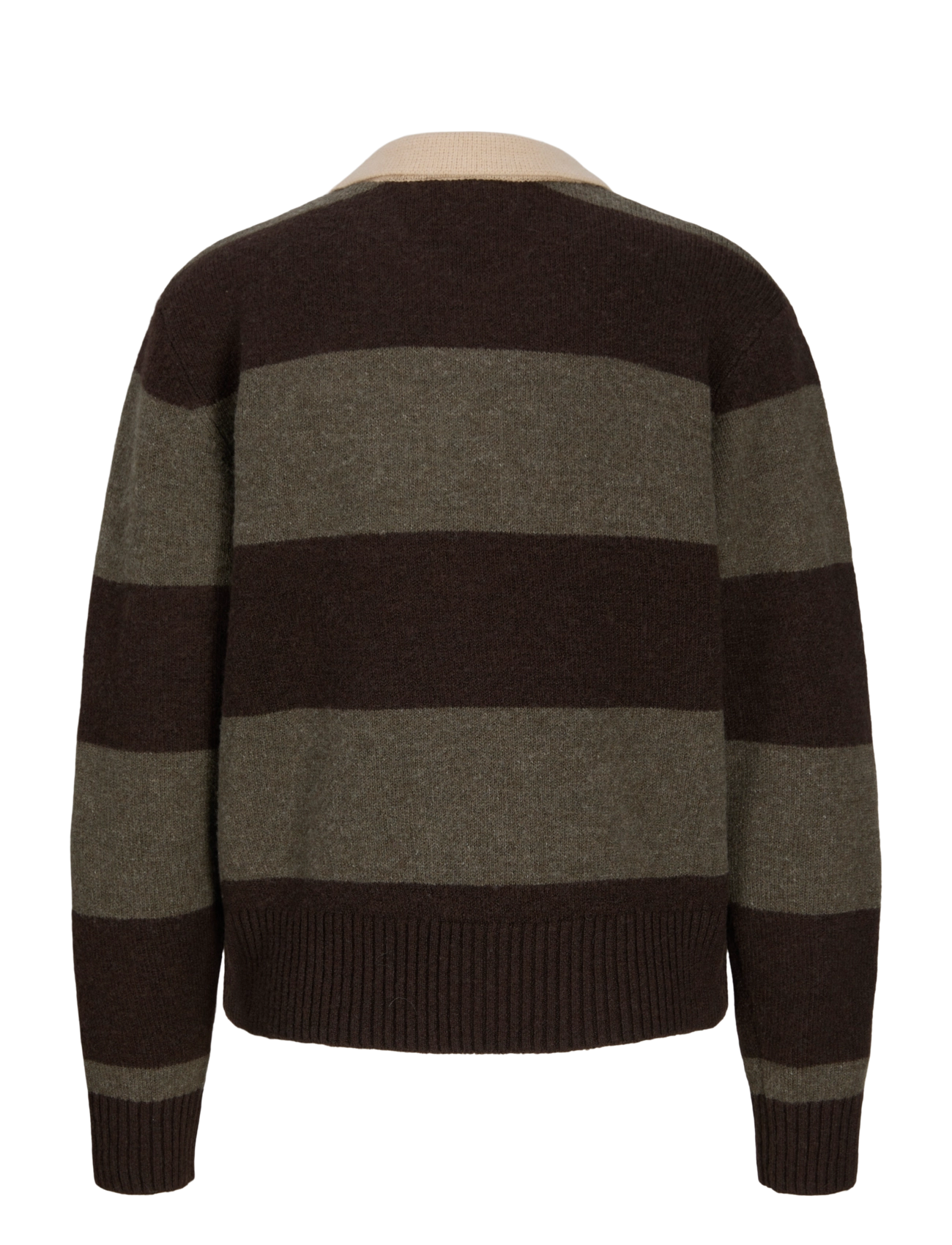 JJXX - JXRUBY POLO NECK KNIT SN - seal brown - 2