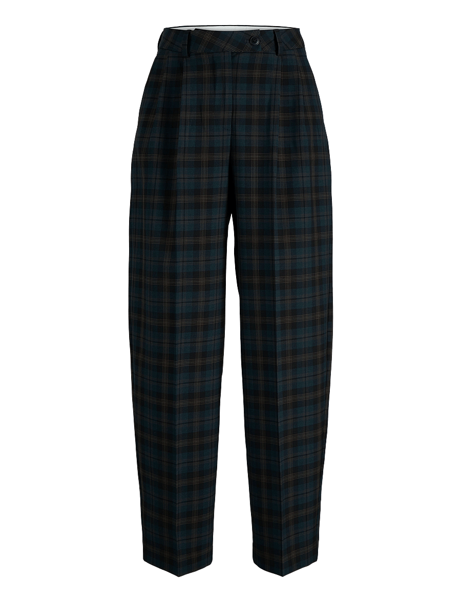JJXX - JXNICO MILEY BARREL HW PANTS PNT - barrel trousers - black - 1