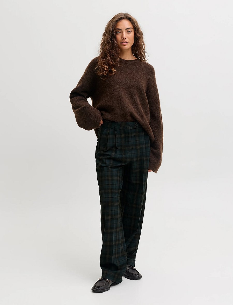JJXX - JXNICO MILEY BARREL HW PANTS PNT - barrel trousers - black - 4
