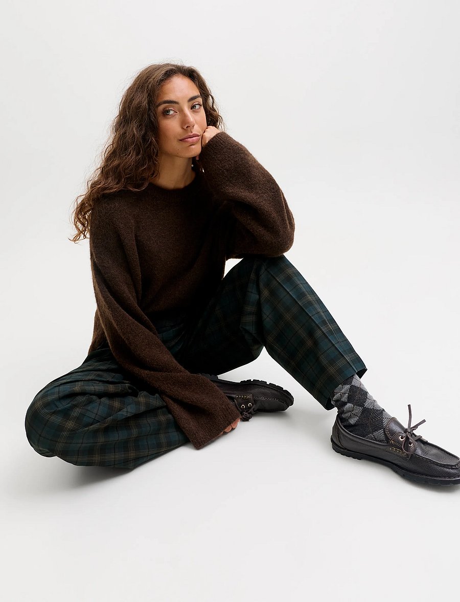 JJXX - JXNICO MILEY BARREL HW PANTS PNT - barrel trousers - black - 5