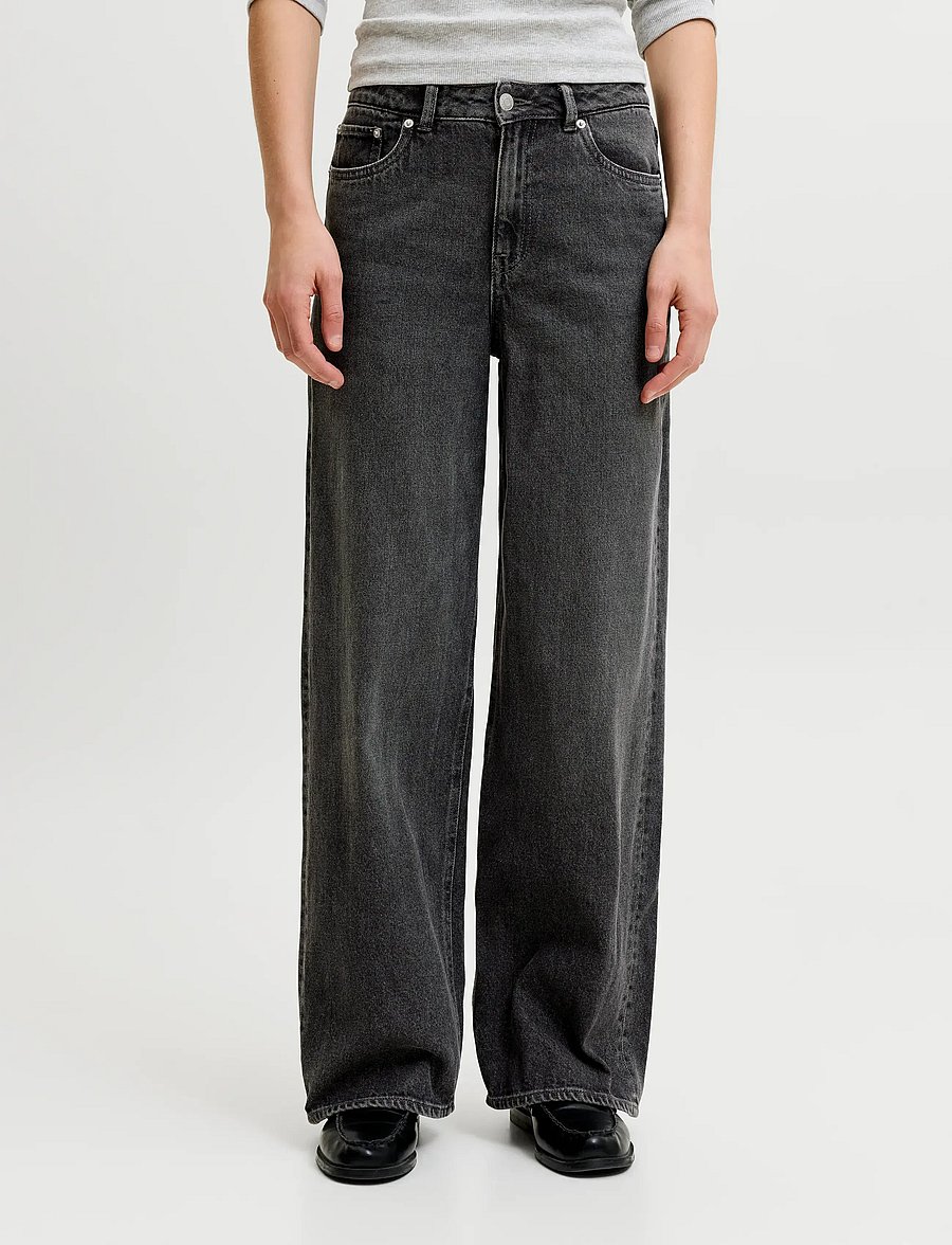 JJXX - JXTOKYO WIDE HW R386 DNM NOOS - black denim - 0