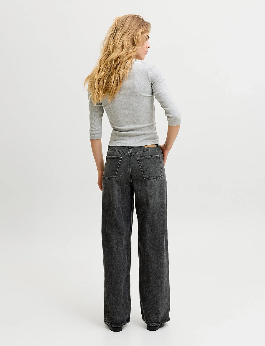 JJXX - JXTOKYO WIDE HW R386 DNM NOOS - black denim - 3