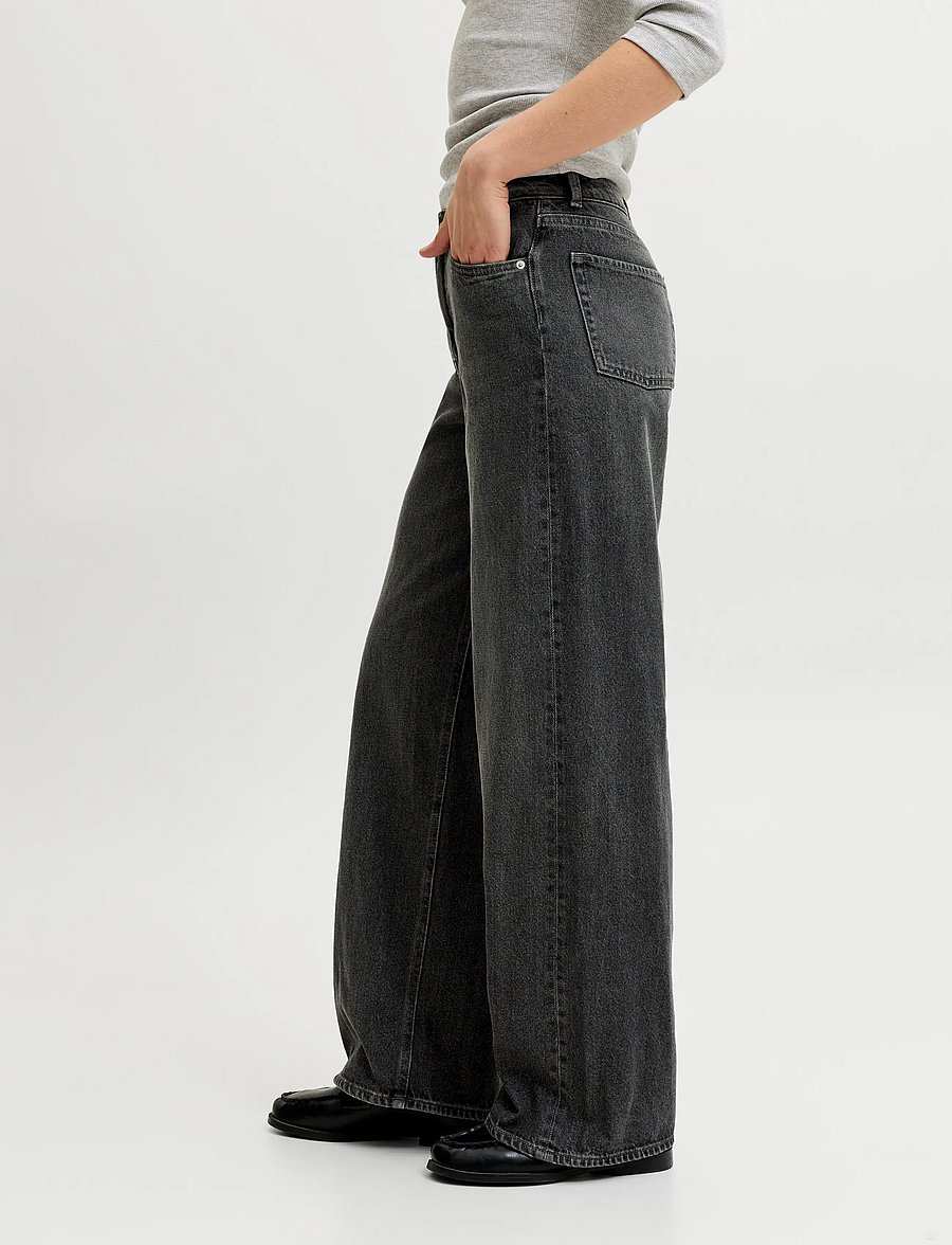 JJXX - JXTOKYO WIDE HW R386 DNM NOOS - black denim - 5