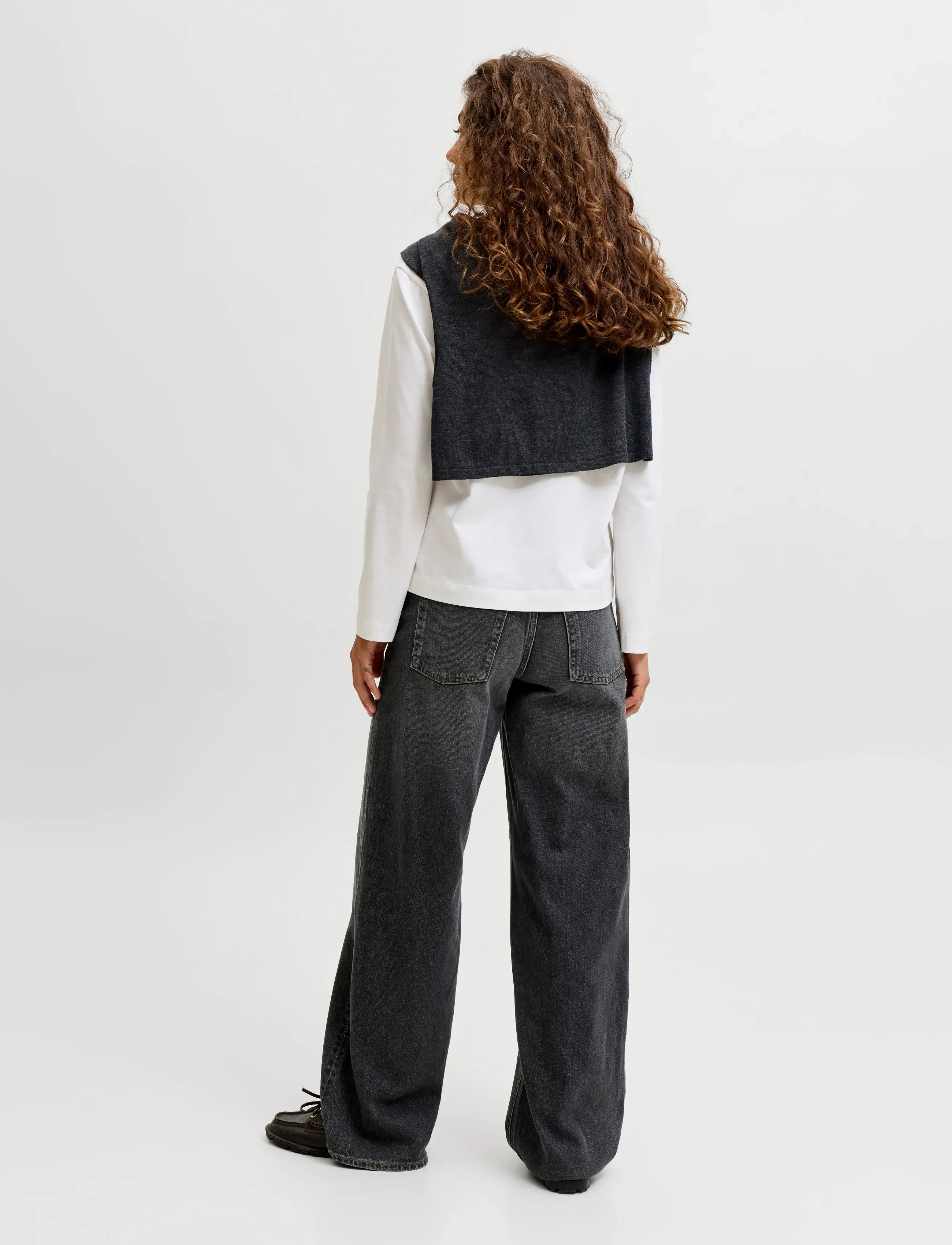 JJXX - JXPALERMO LOOSE LW R063 DNM NOOS - vida jeans - black denim - 3