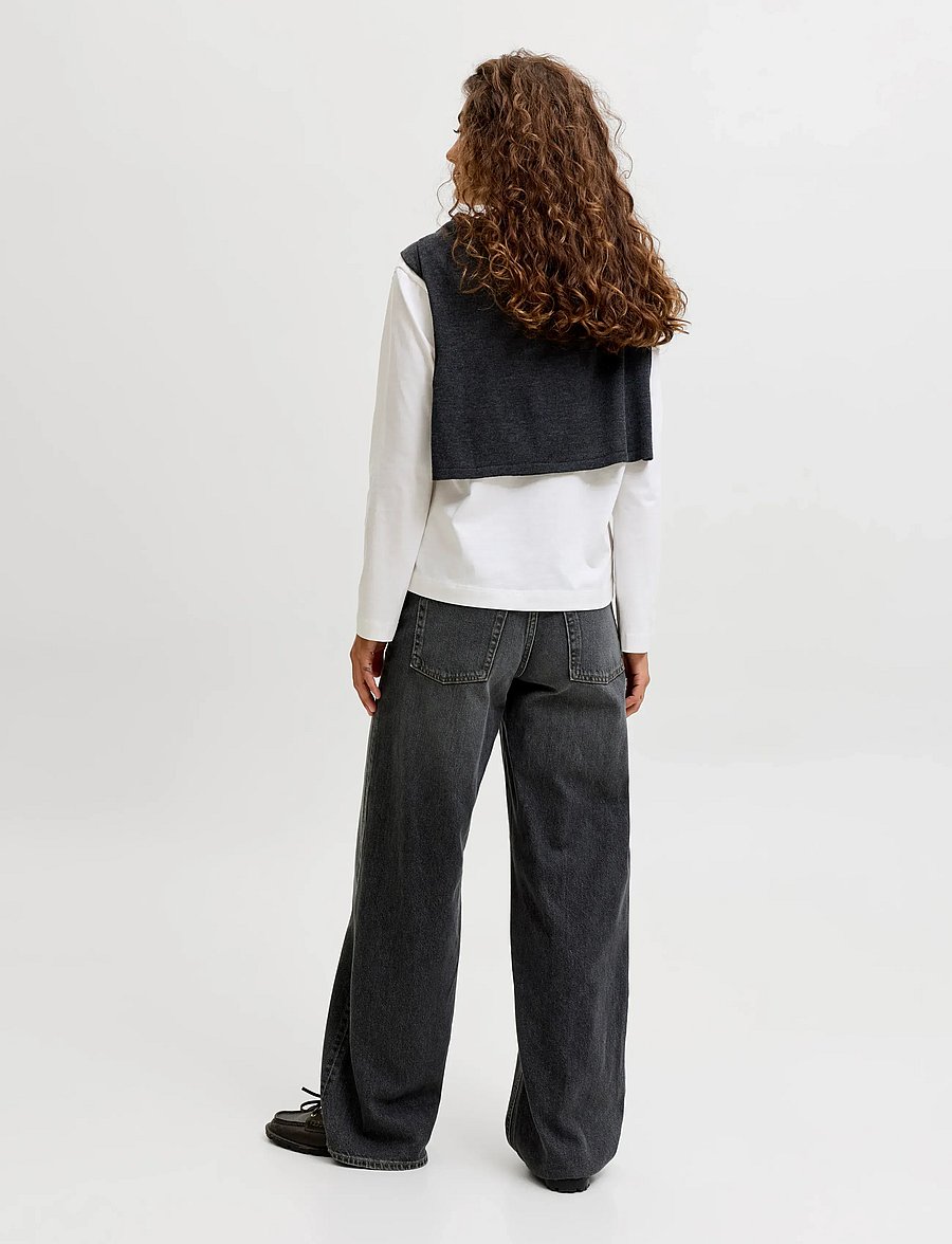 JJXX - JXPALERMO LOOSE LW R063 DNM NOOS - vida jeans - black denim - 3