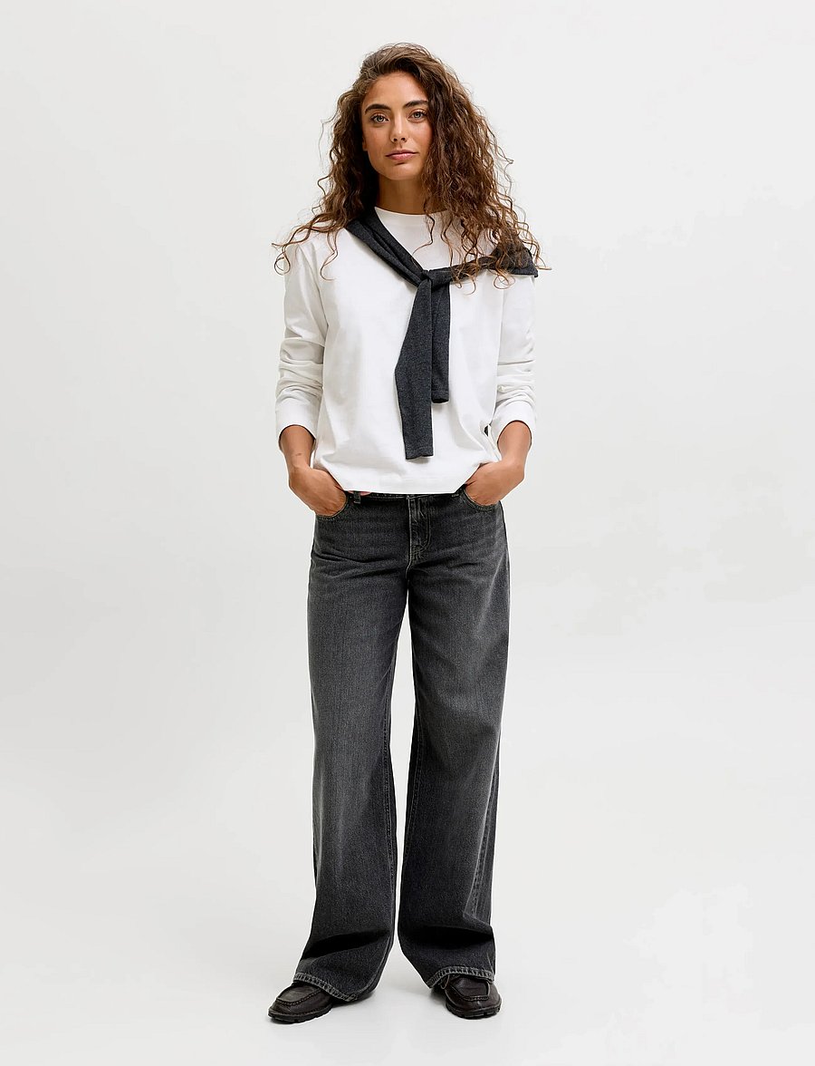 JJXX - JXPALERMO LOOSE LW R063 DNM NOOS - vida jeans - black denim - 4