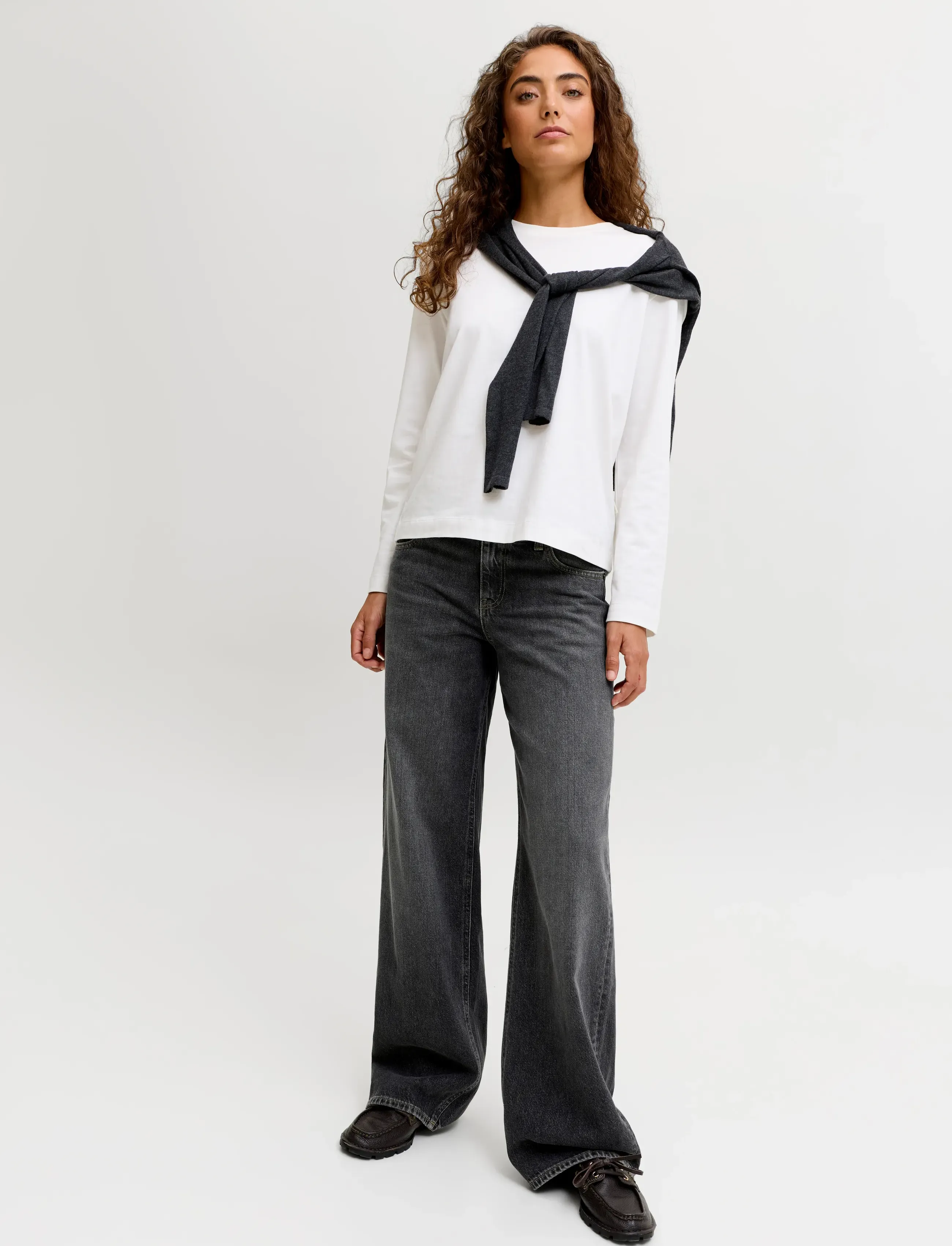 JJXX - JXPALERMO LOOSE LW R063 DNM NOOS - vida jeans - black denim - 5