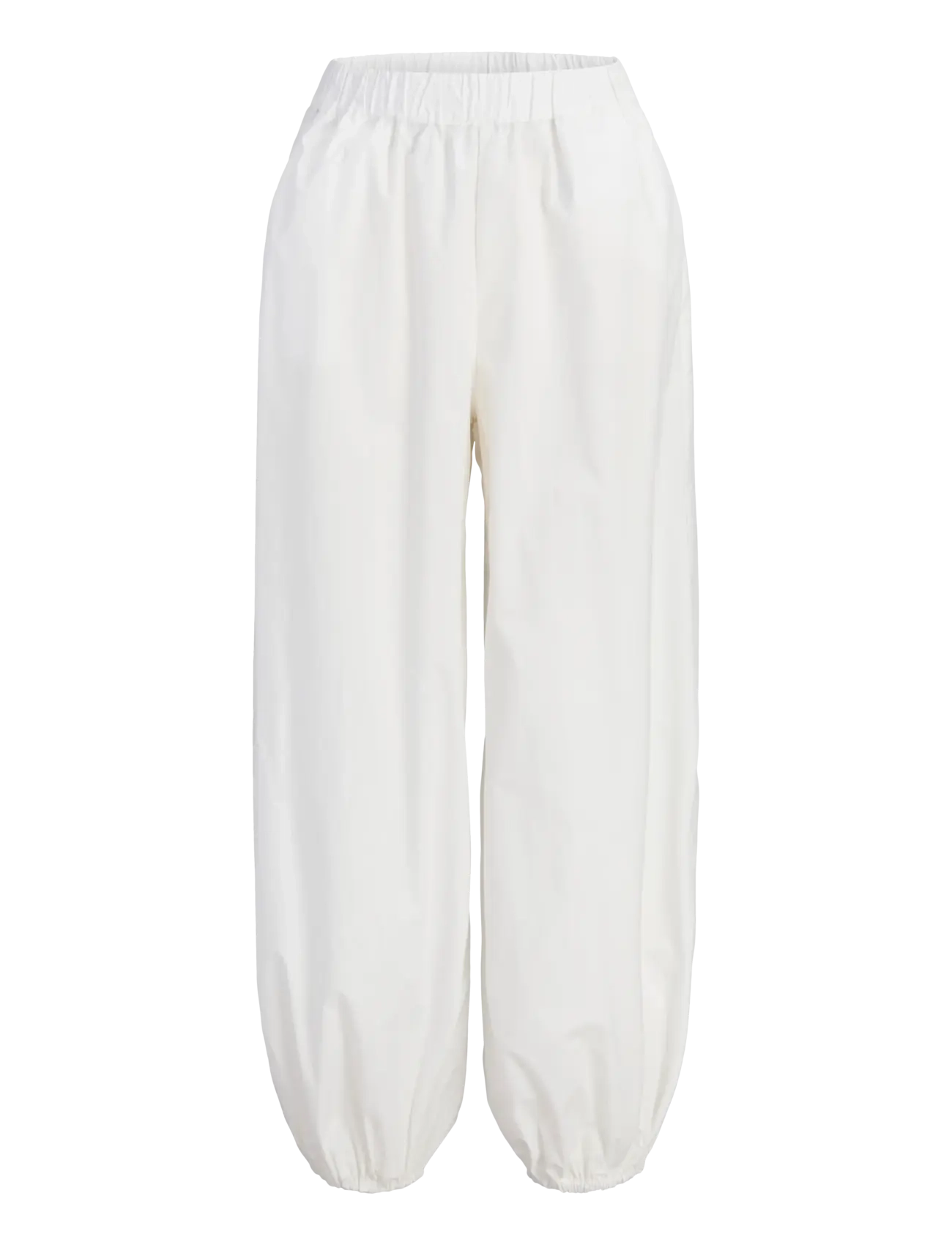 JJXX JXSARA BALLON MW PANTS WVN LN - Bukser - CLOUD DANCER / white