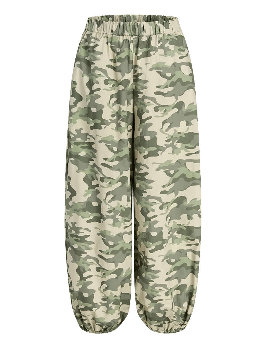 JJXX - JXSARA BALLON MW PANTS WVN LN - pantalon barrel - olive night - 1