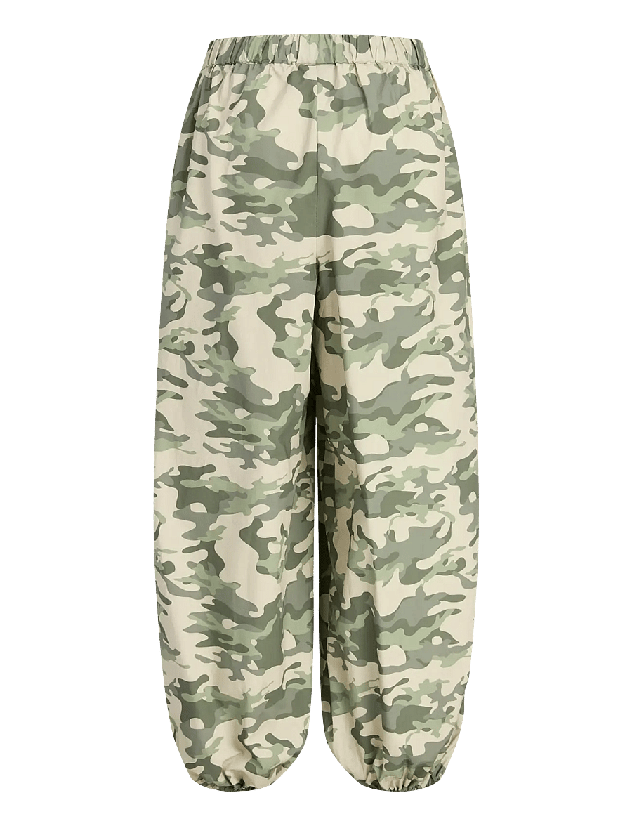 JJXX - JXSARA BALLON MW PANTS WVN LN - pantalon barrel - olive night - 2