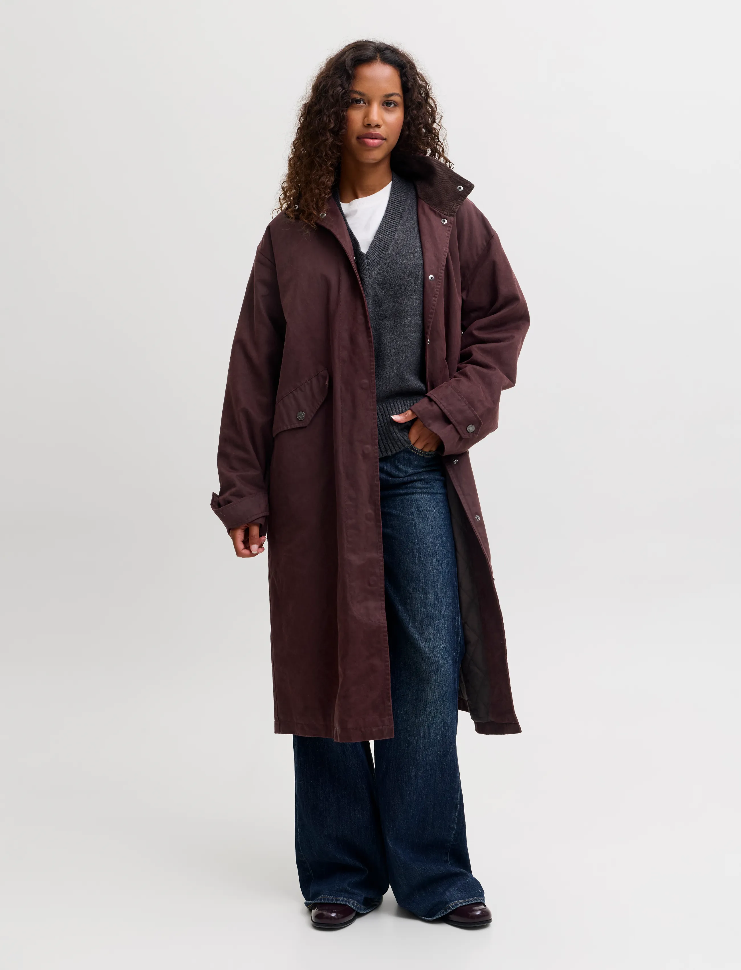 JJXX - JXADA COAT OTW - leichte mäntel - fudge - 4