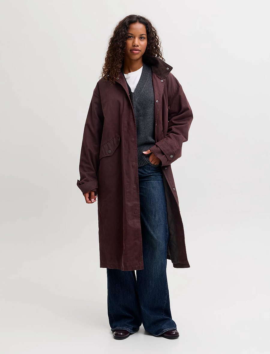 JJXX - JXADA COAT OTW - leichte mäntel - fudge - 4