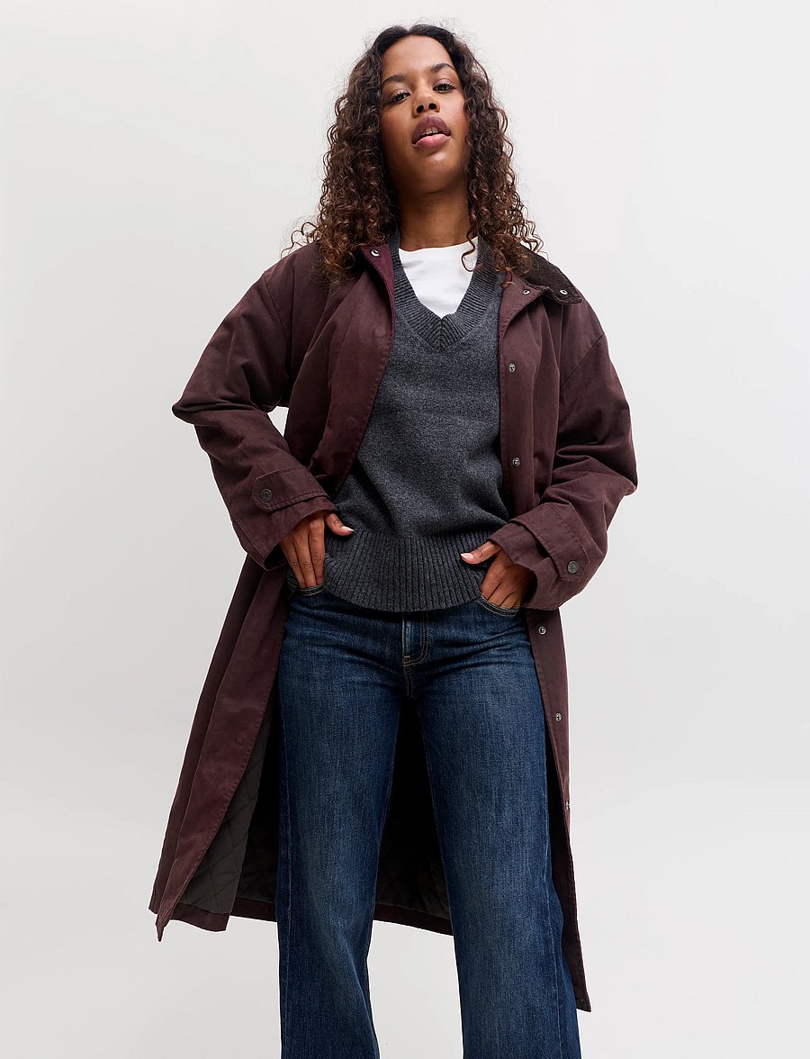 JJXX - JXADA COAT OTW - leichte mäntel - fudge - 5