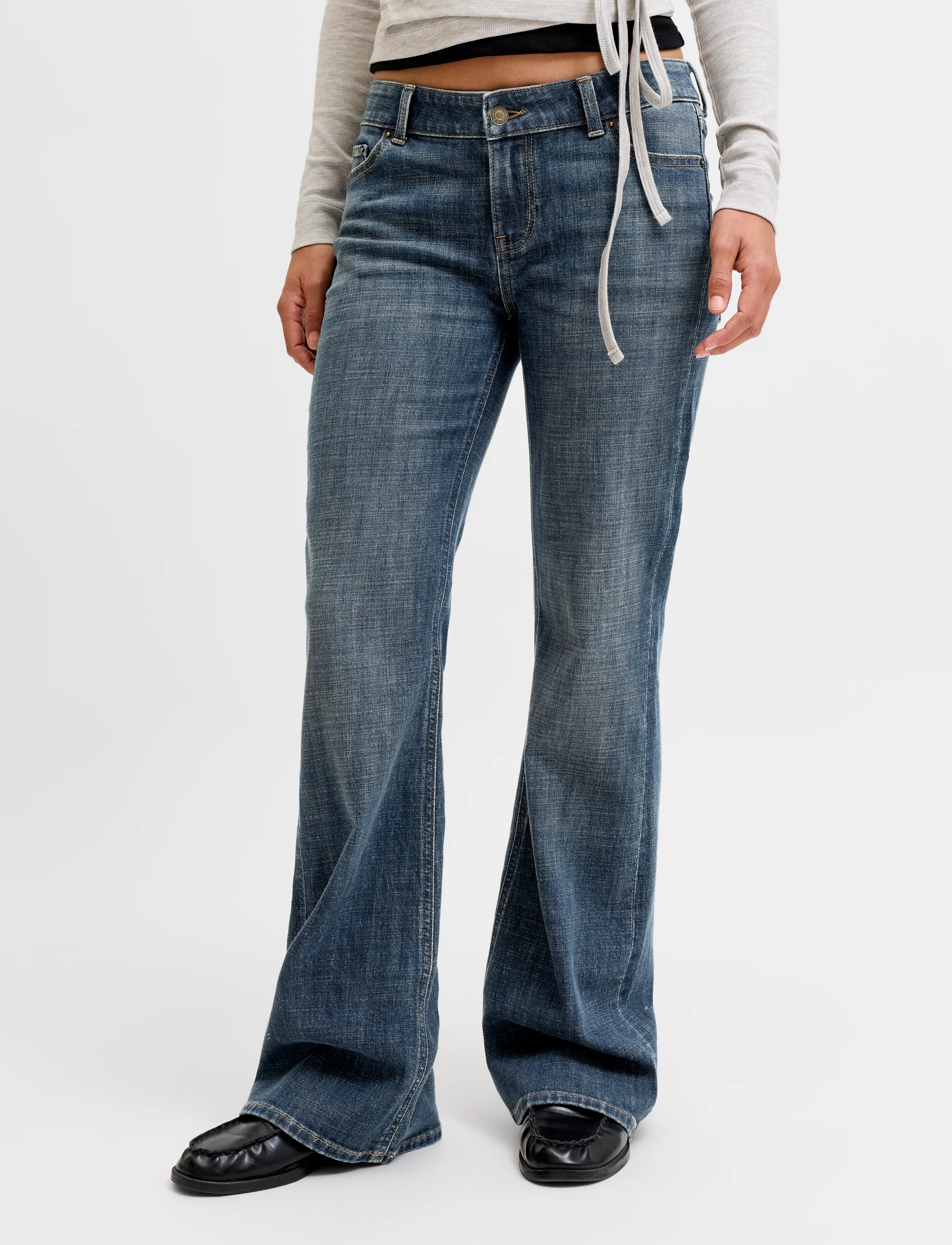 JJXX JXTEXAS FLARED LW C418 DNM SN - JJXX - BLUE DENIM / blue