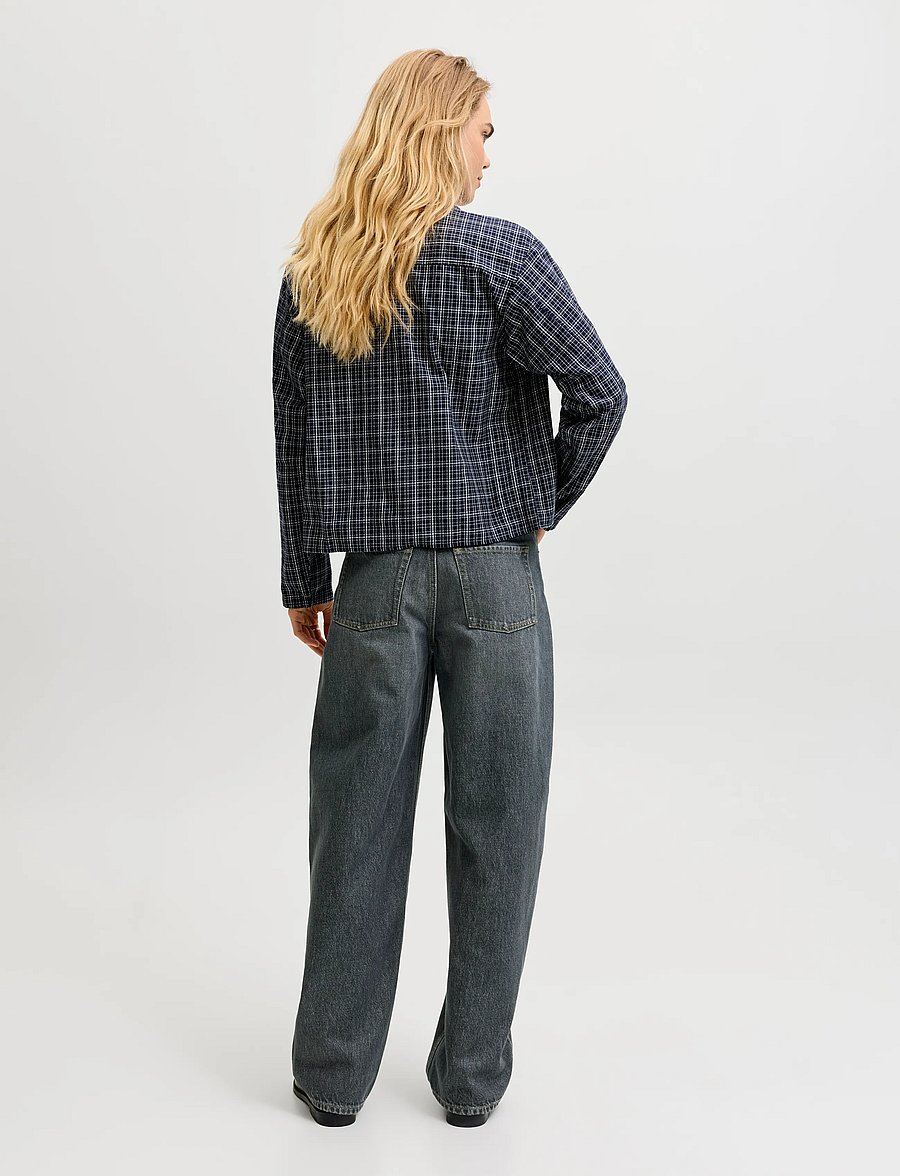 JJXX - JXFUJI BARREL MW R423 DNM SN - barrel jeans - black denim - 3