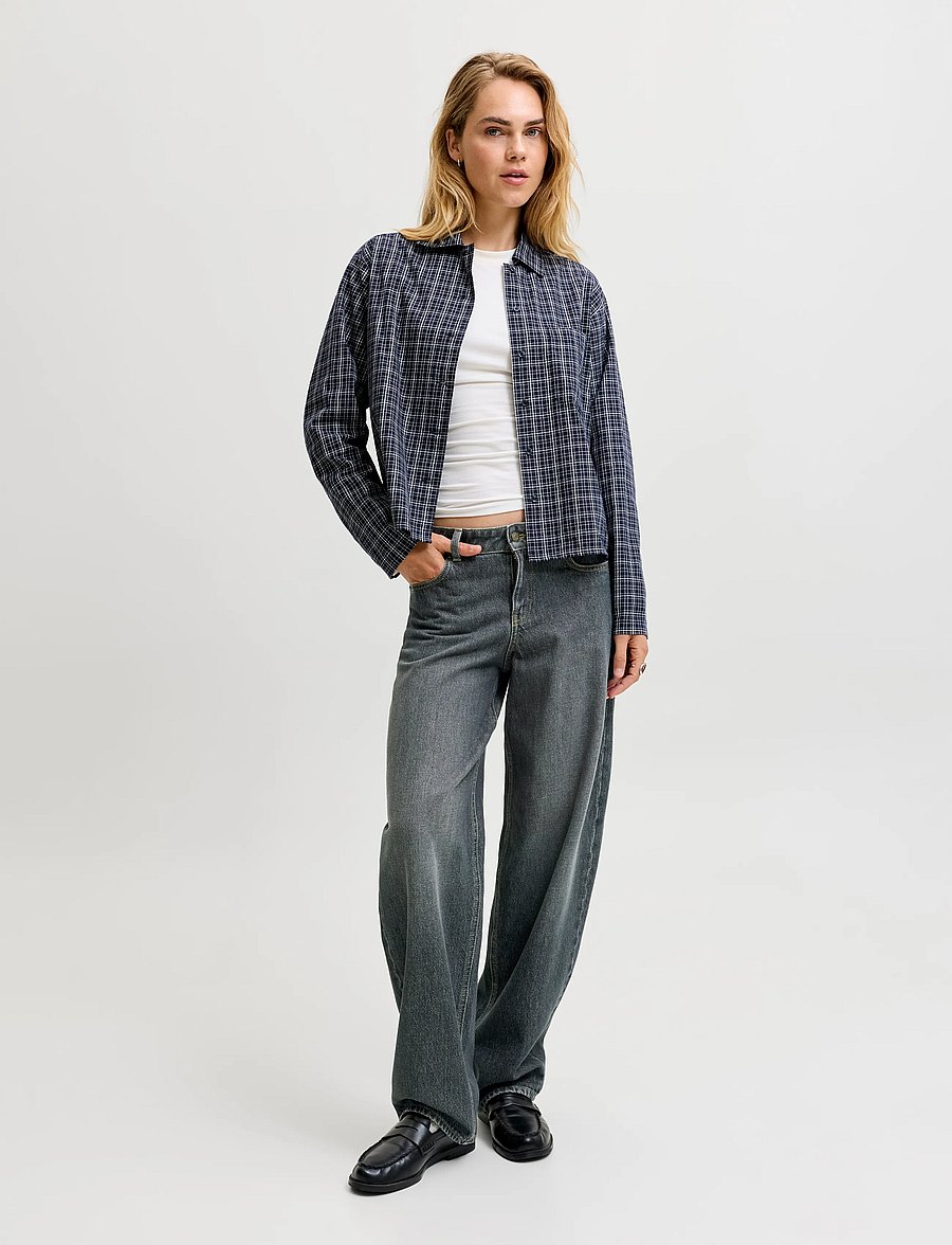 JJXX - JXFUJI BARREL MW R423 DNM SN - barrel jeans - black denim - 4