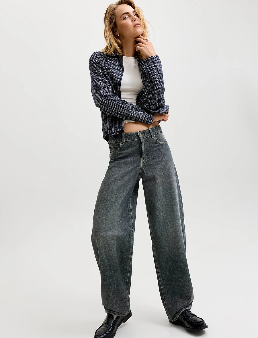 JJXX - JXFUJI BARREL MW R423 DNM SN - barrel jeans - black denim - 5