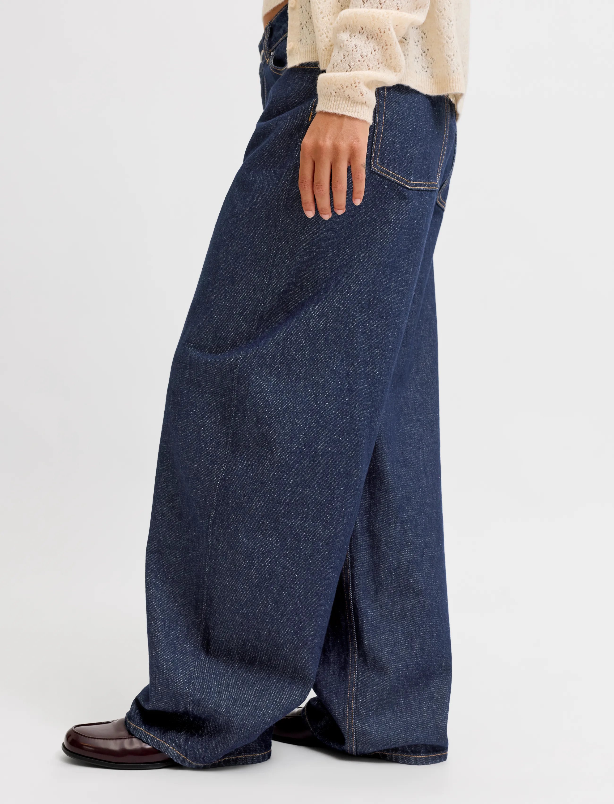 JJXX - JXSAKAI BAGGY BARREL MW R425 DNM NOOS - barrel-teksad - blue denim - 5