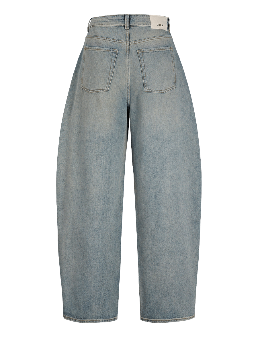 JJXX - JXSAKAI BAGGY BARREL MW R434 DNM SN - barrel jeans - blue denim - 1