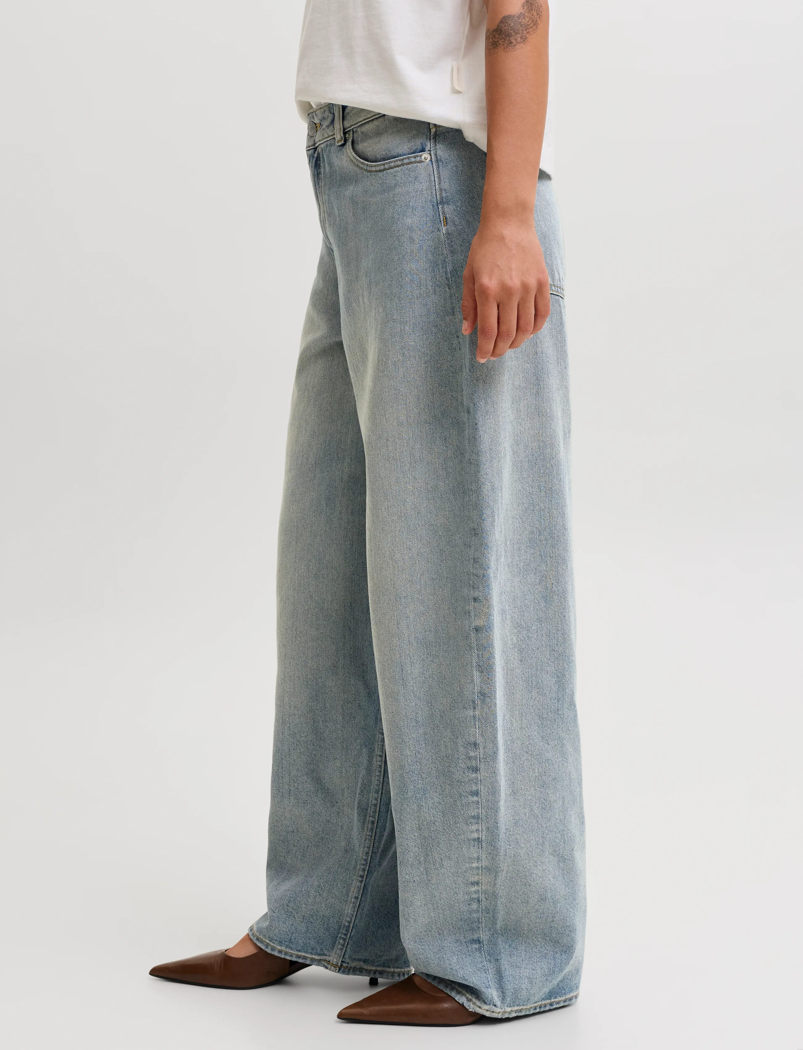 JJXX Jxsakai Baggy Barrel Mw R434 Dnm Sn baggy jeans dam – bild 5