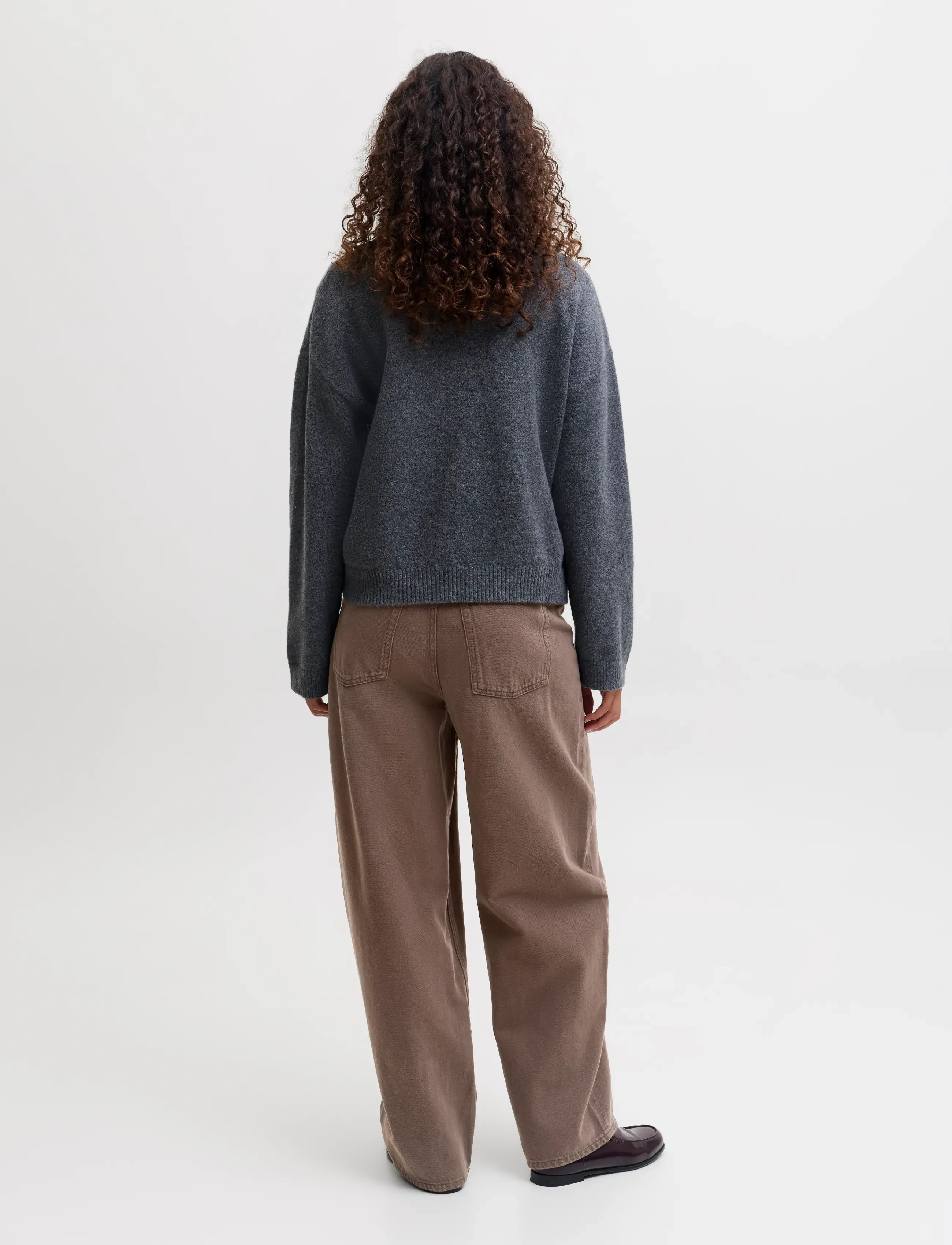 JJXX - JXSAKAI BAGGY BARREL MW R346 DNM SN - barrel jeans - demitasse - 3