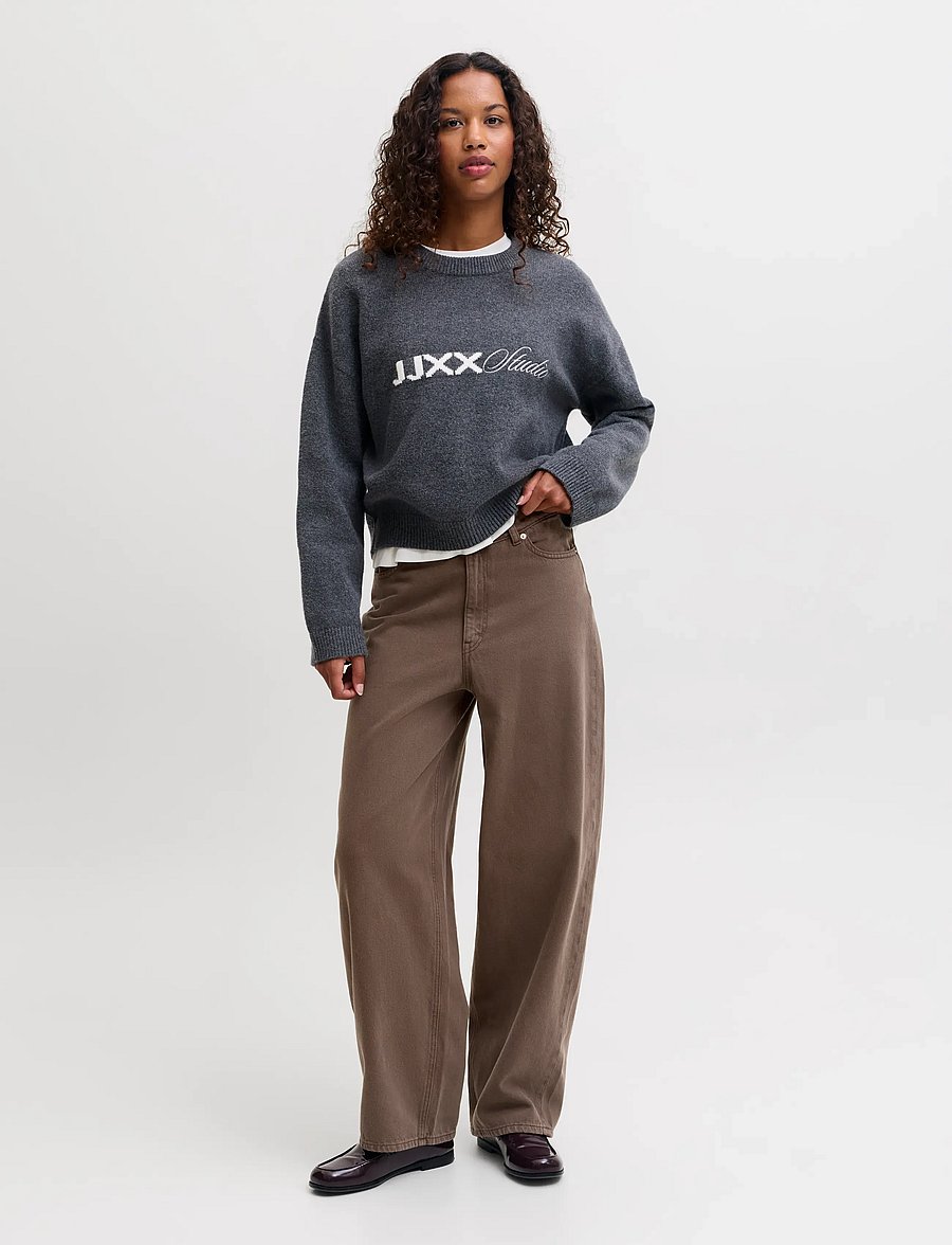 JJXX - JXSAKAI BAGGY BARREL MW R346 DNM SN - barrel jeans - demitasse - 4