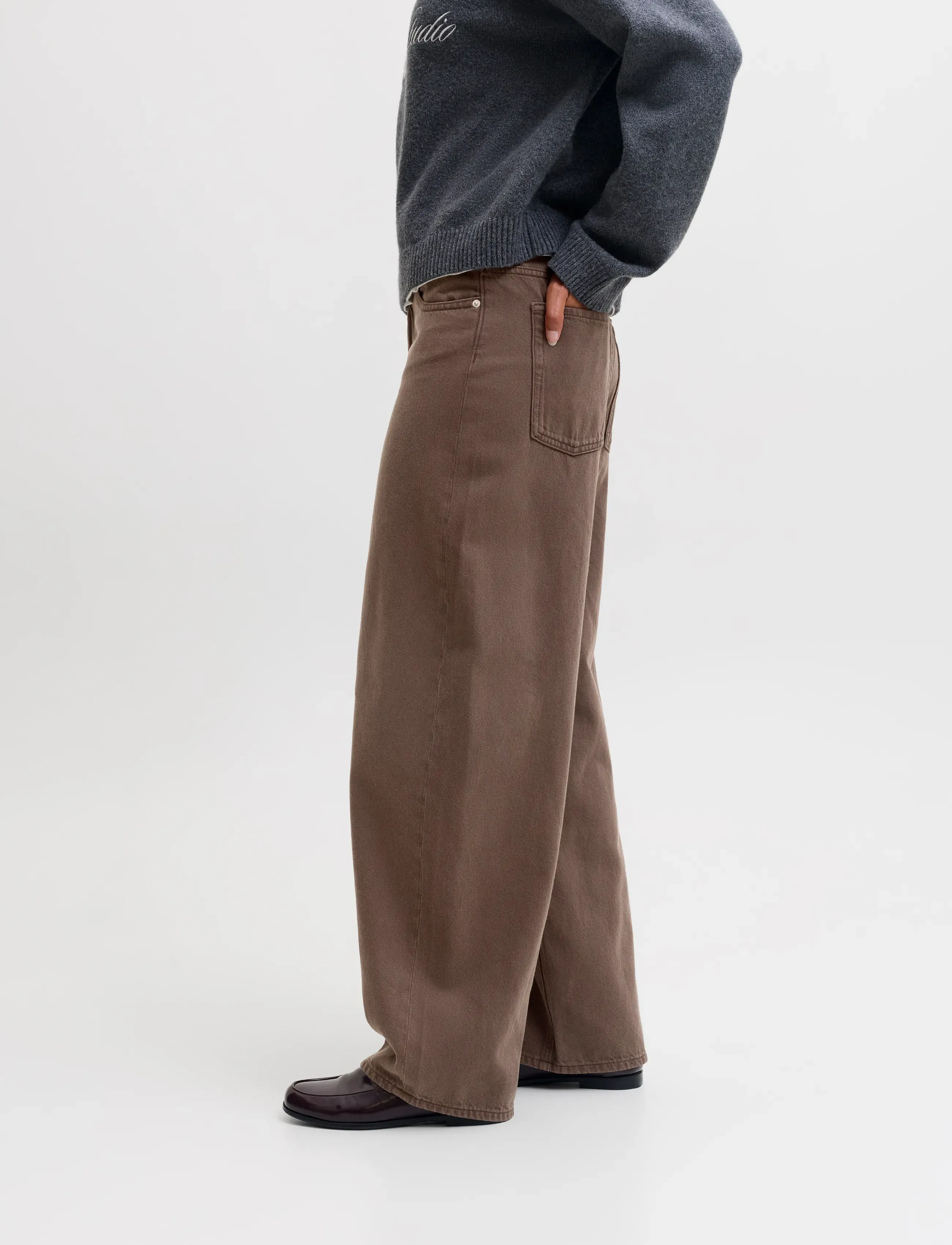 JJXX Jxsakai Baggy Barrel Mw R346 Dnm Sn baggy jeans dam – bild 5