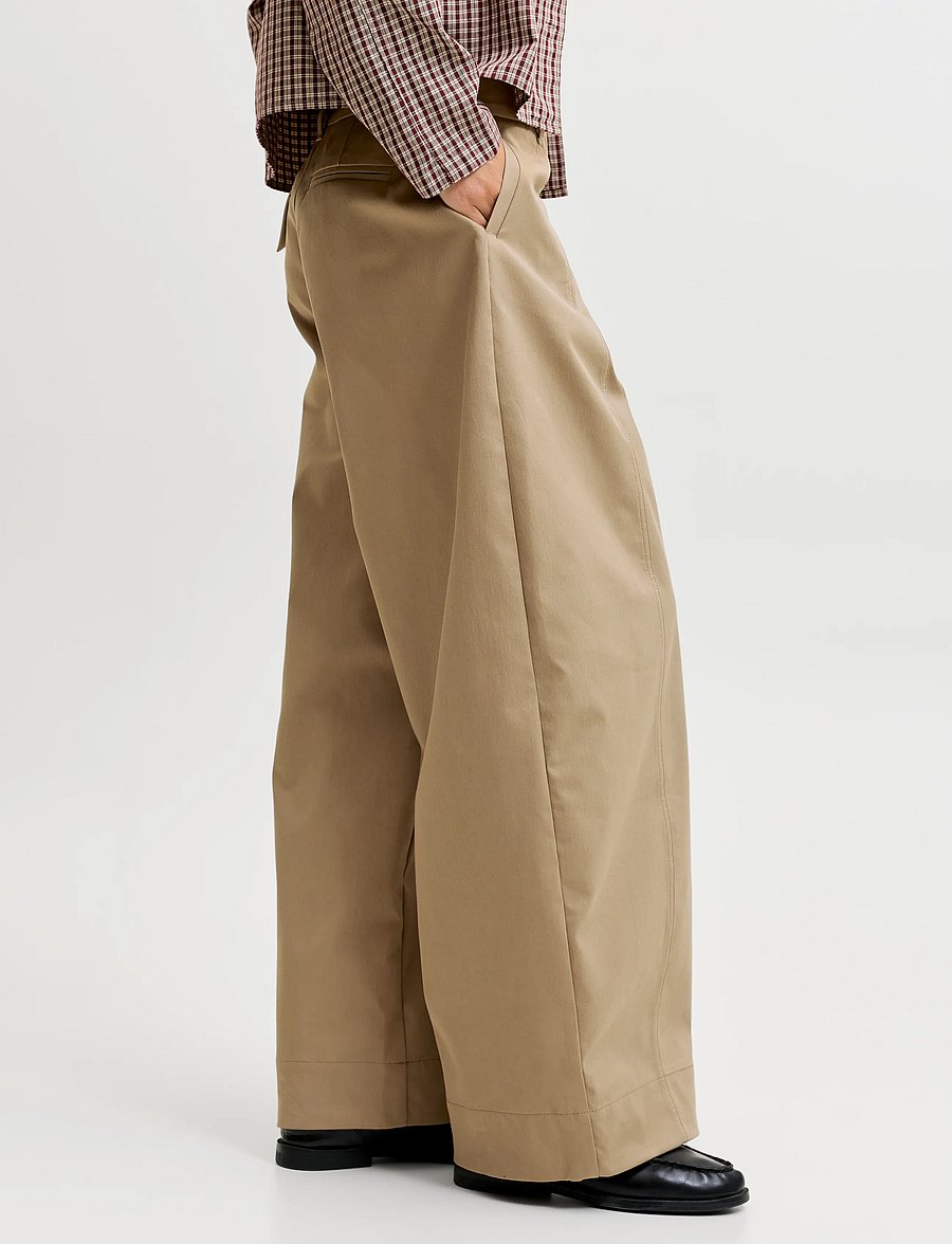 JJXX - JXRUBY SUMA BAGGY BARREL MW PANTS PNT - petrified oak - 5